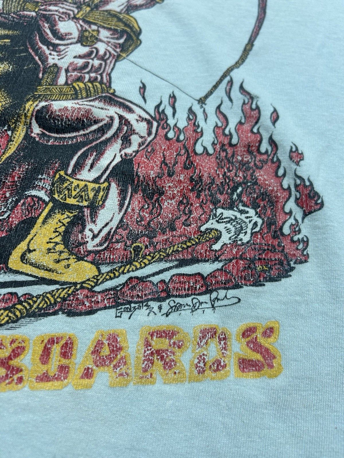 Vintage Vtg 70s t shirt Israel Paskowitz longboards surf skate M Size US M / EU 48-50 / 2 - 2 Thumbnail