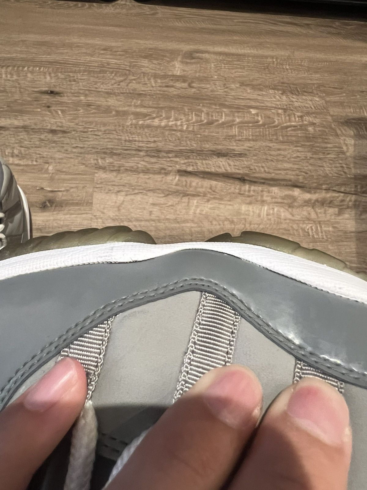 Jordan Brand Air Jordan 11 Retro Cool Grey 2010 Release Size 10.5 Size US 10.5 / EU 43-44 - 6 Thumbnail