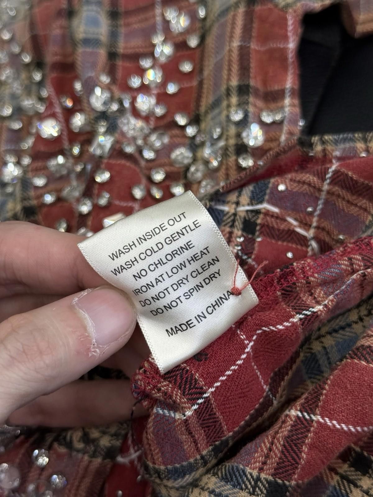 Vale Vale Forever Valley Full Crystal Stone Flannel Size (XL) Size US XL / EU 56 / 4 - 9 Thumbnail