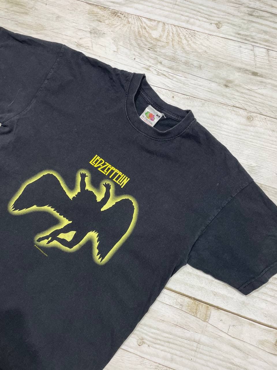 Led Zeppelin Vintage Led Zeppelin Band 2003 Silhouette Angel Logo T-Shirt Size US M / EU 48-50 / 2 - 2 Thumbnail