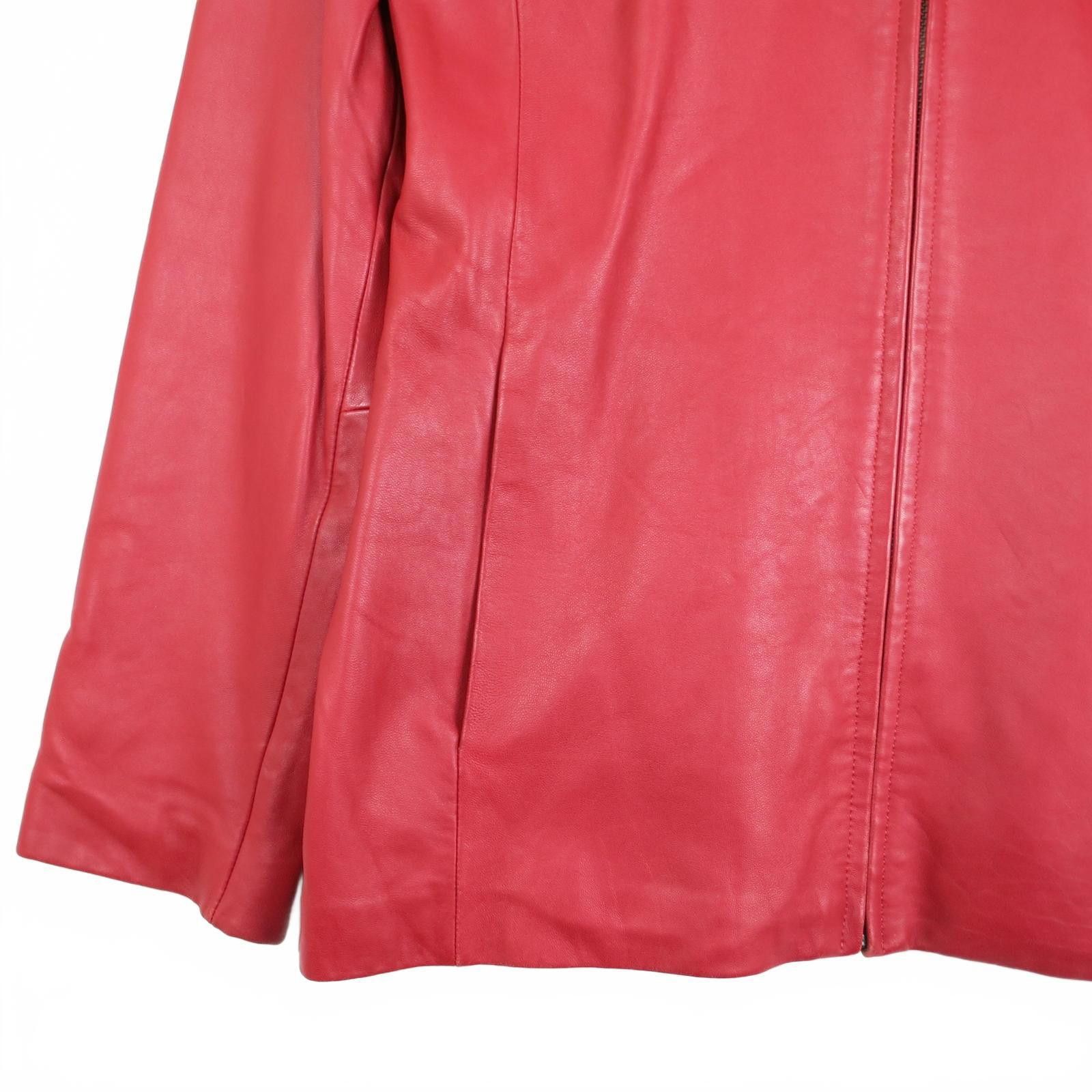 Other FourteenZero Genuine Leather Red Jacket Size L Size L / US 10 / IT 46 - 4 Thumbnail