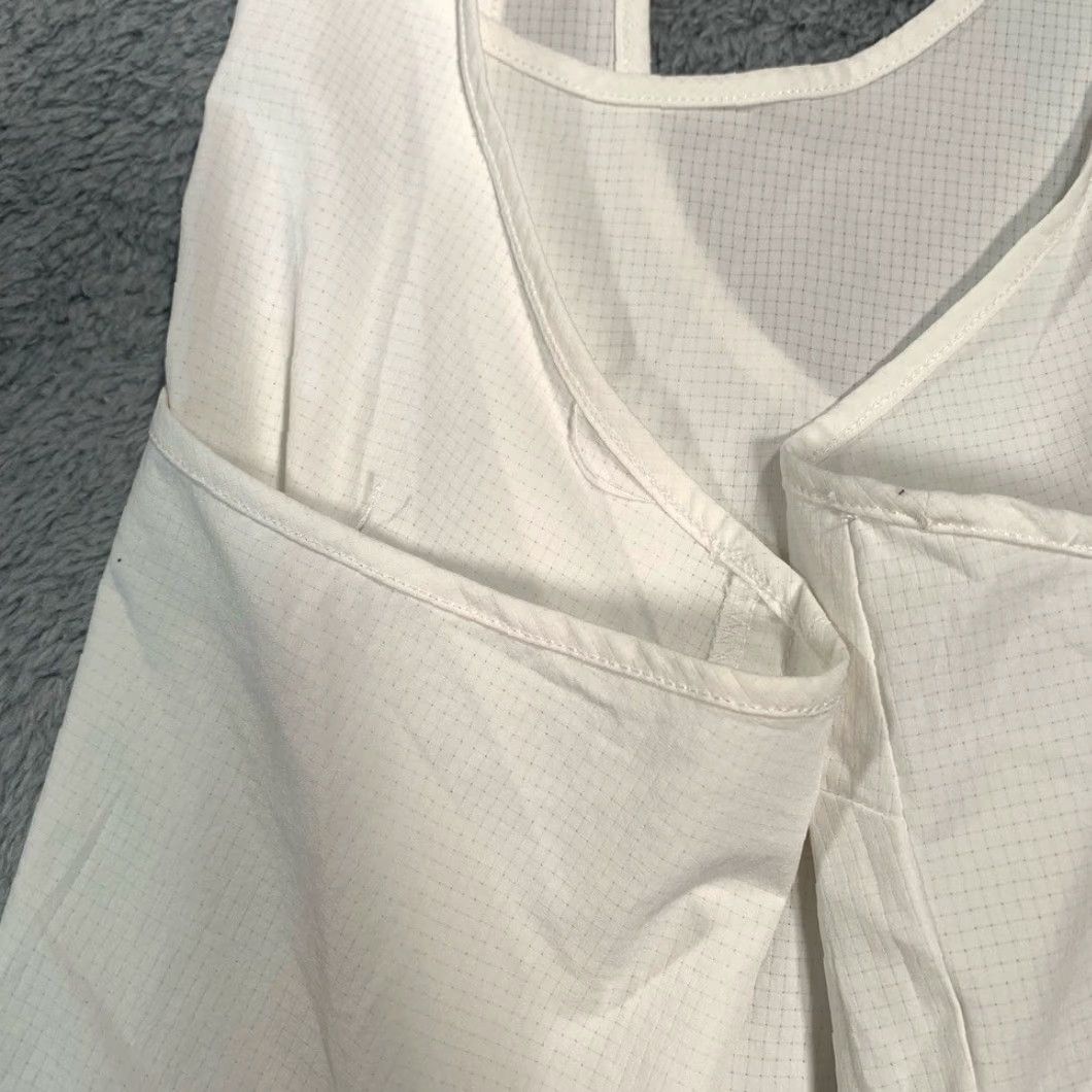 Athleta Athleta White Racerback Top Womens M T-Shirt Racerback White Shirt Size M / US 6-8 / IT 42-44 - 6 Thumbnail
