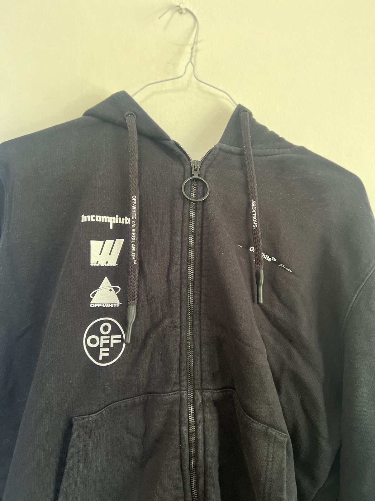 Off-White Off white Mariana Da Silva zip up sweatshirt Size US S / EU 44-46 / 1 - 7 Thumbnail
