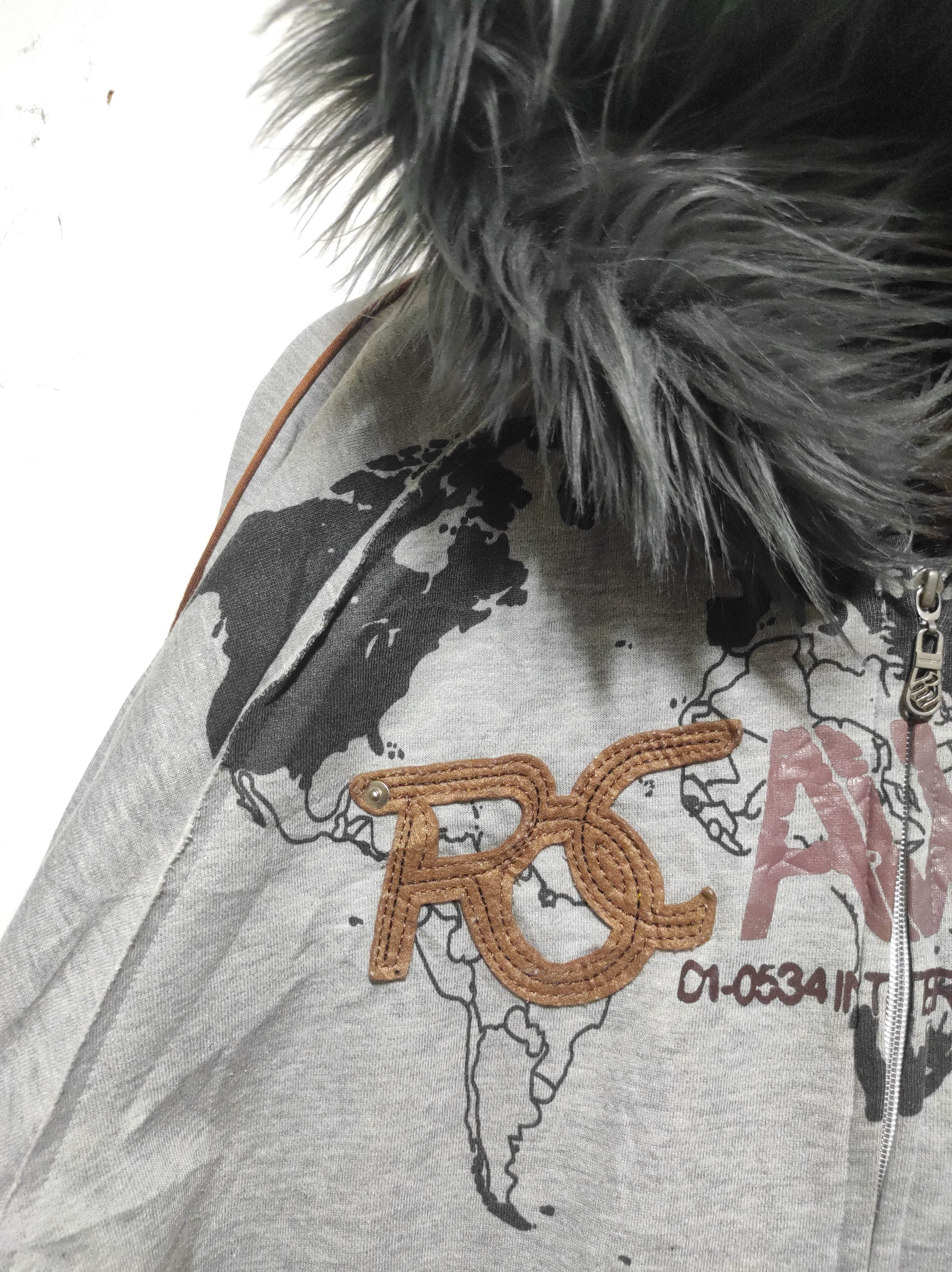 Rocawear Rocawear Zipper Fur Hoodie IfSixWasNine LGB style Size US XL / EU 56 / 4 - 8 Thumbnail
