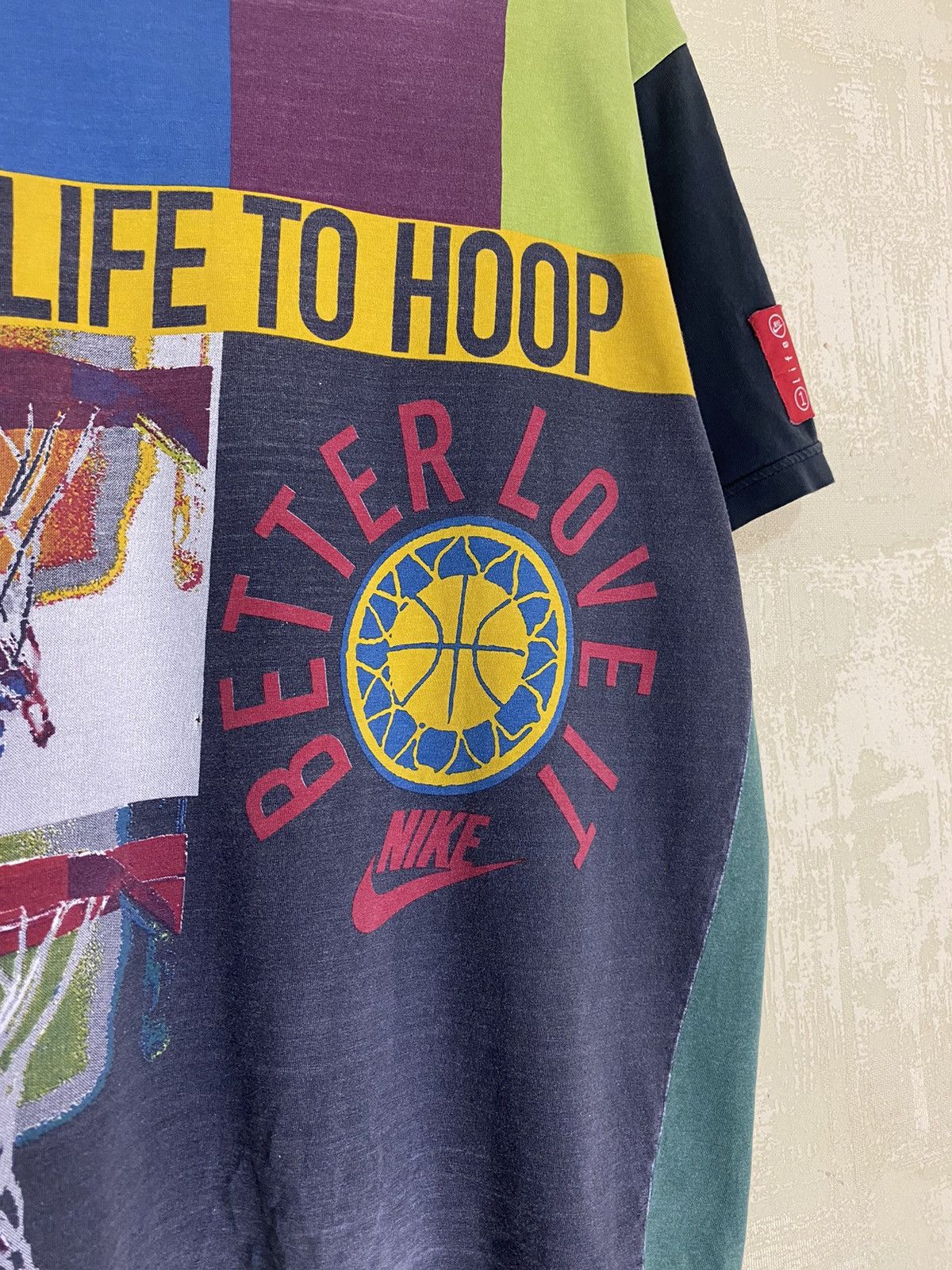 90s Nike One Life To Hoop Basketball NBA Alley Hoops