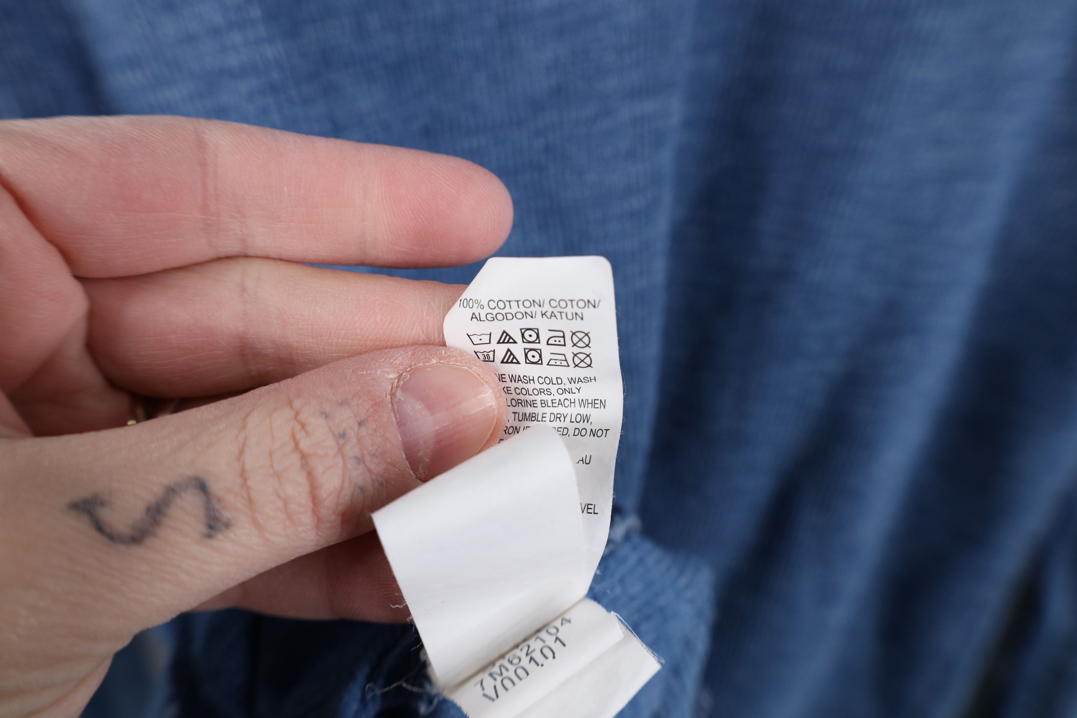 Lucky Brand Vintage Y2K Lucky Brand Waffle Knit Long Sleeve T-Shirt Size US S / EU 44-46 / 1 - 9 Thumbnail