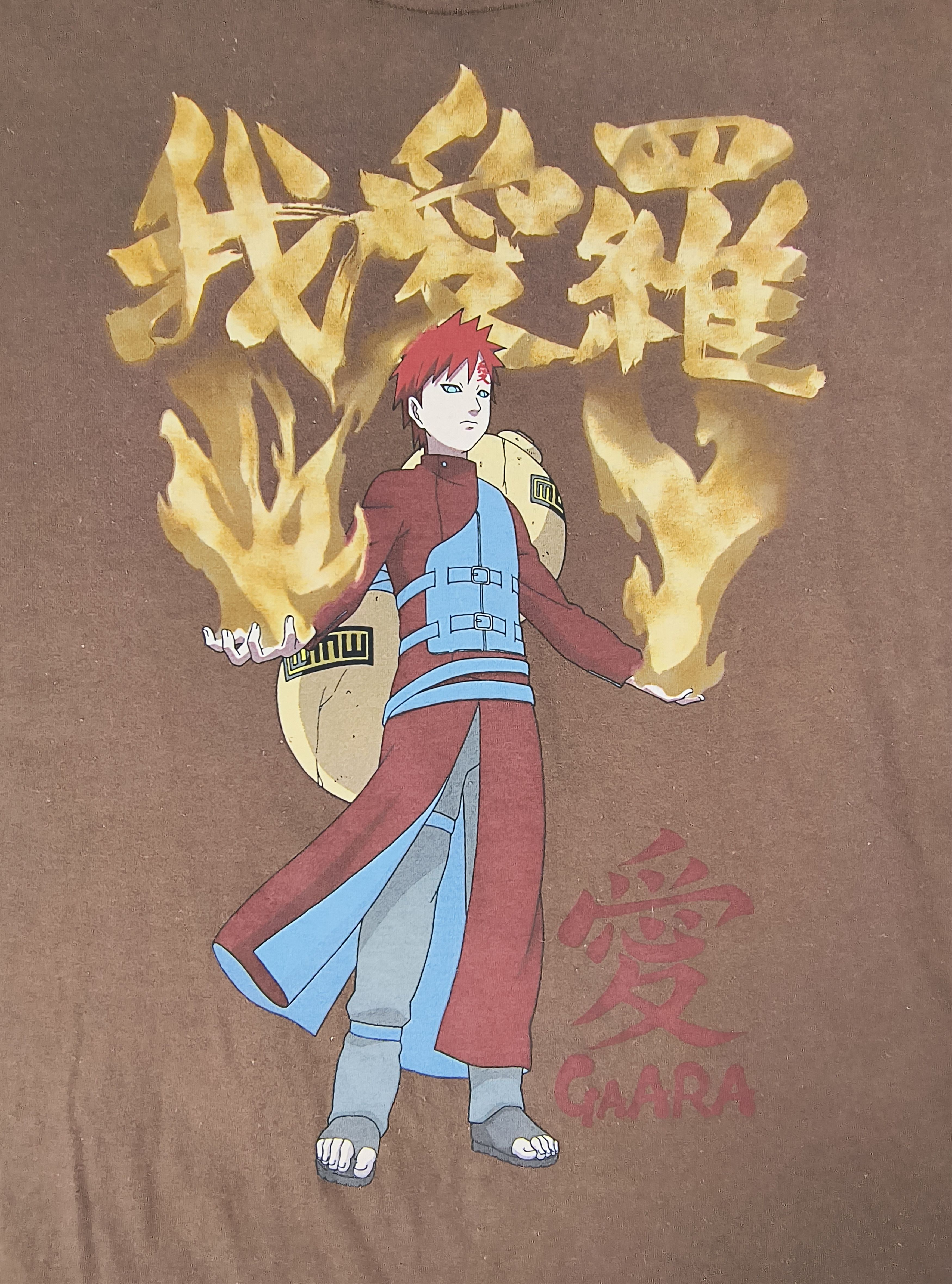 Ripple Junction DSWT Naruto Shippuden Gaara 2007 tee Size US XL / EU 56 / 4 - 1 Thumbnail