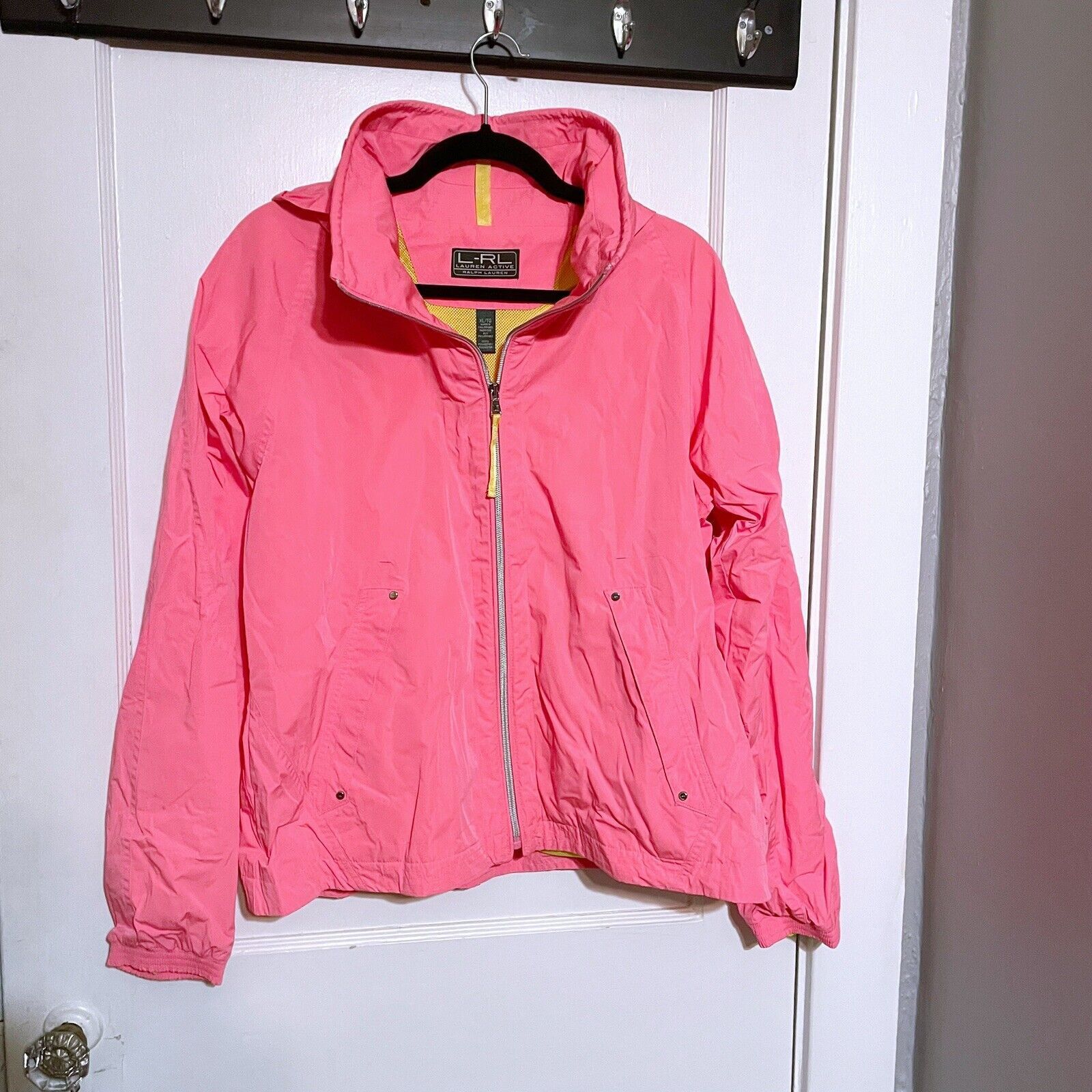 Lauren Ralph Lauren Lauren Ralph Lauren Active Barbie Pink Full Zip Jacket XL Size XL / US 12-14 / IT 48-50 - 1 Thumbnail