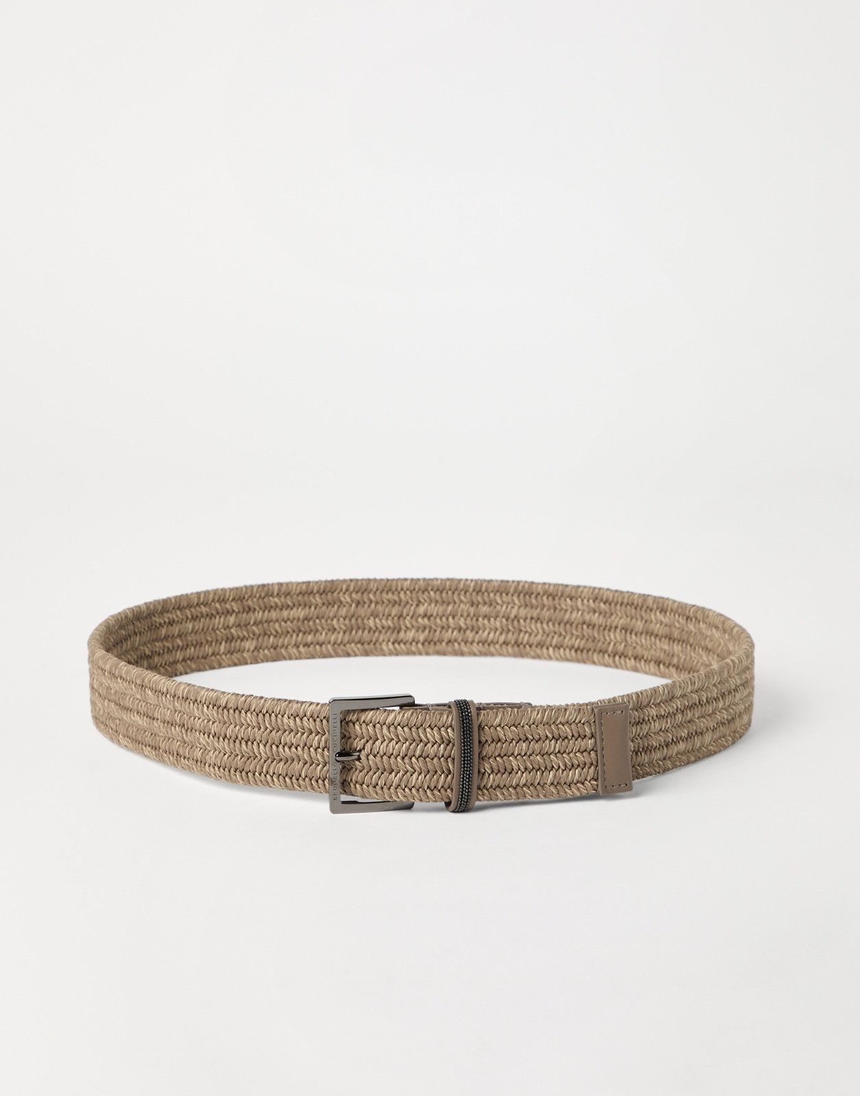 Brunello Cucinelli o1la1rc1a0326 Size: OS / Belt in Beige Size ONE SIZE - 2 Thumbnail