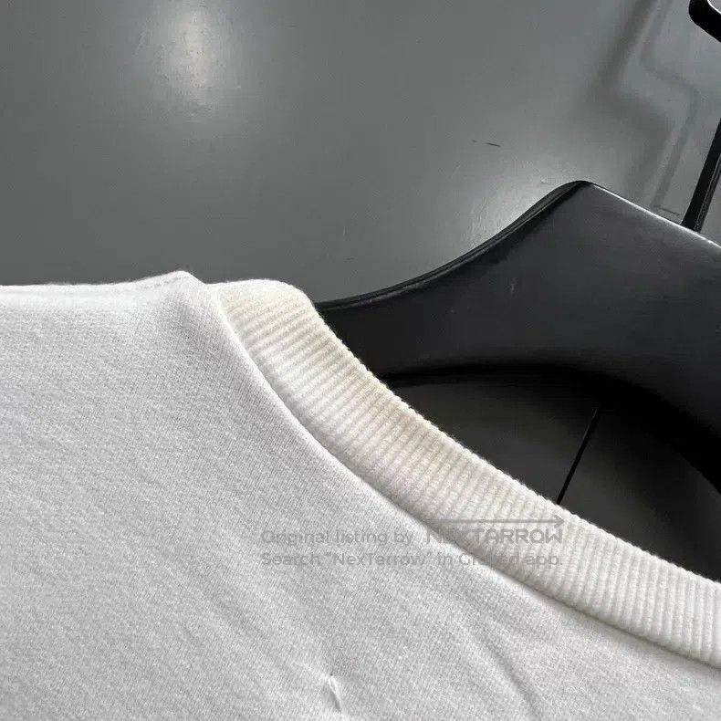 Maison Margiela Maison Margiela White embroidered logo sweatshirt Size US S / EU 44-46 / 1 - 3 Thumbnail