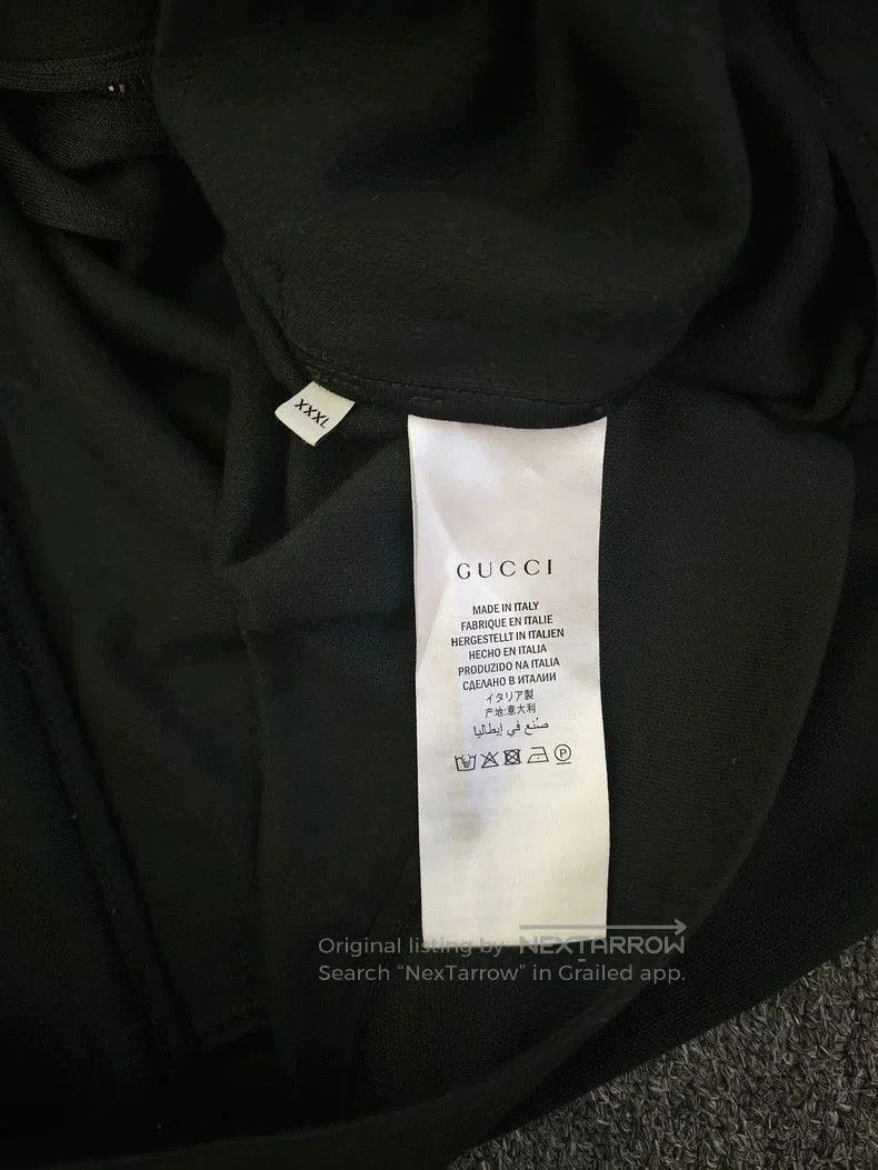 Gucci Gucci Men's Black Track Jacket. Size US XXL / EU 58 / 5 - 6 Thumbnail