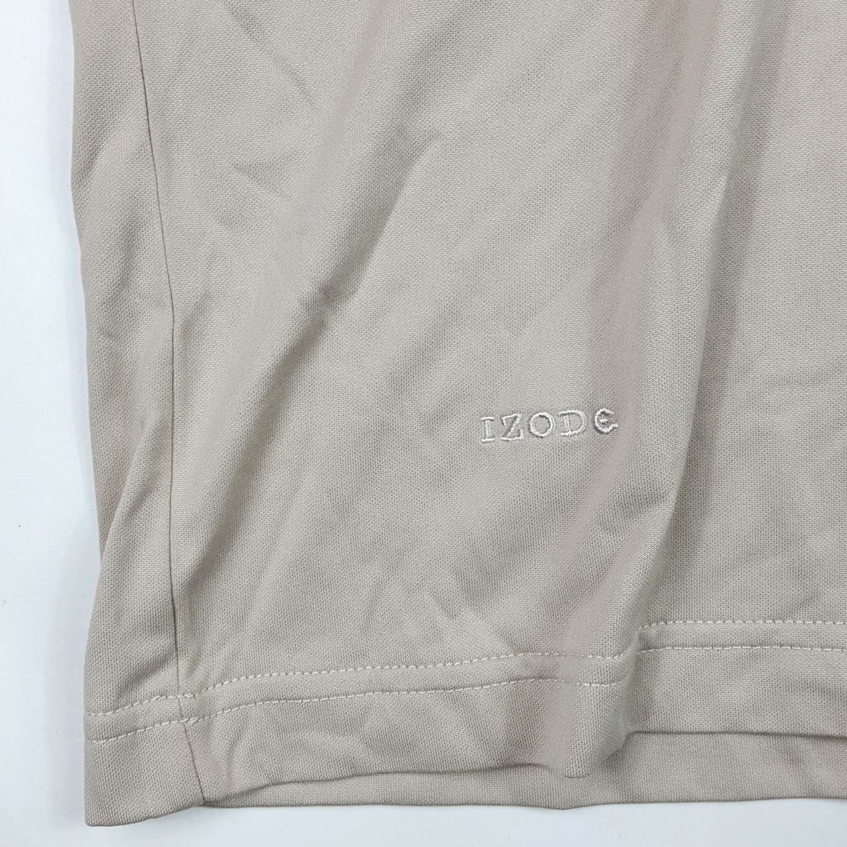 Izod VINTAGE IZOD Golf Tennis Polo Shirt Women's Size M Beige Pleated Cap Sleeve Long Sleeve Size M / US 6-8 / IT 42-44 - 4 Thumbnail