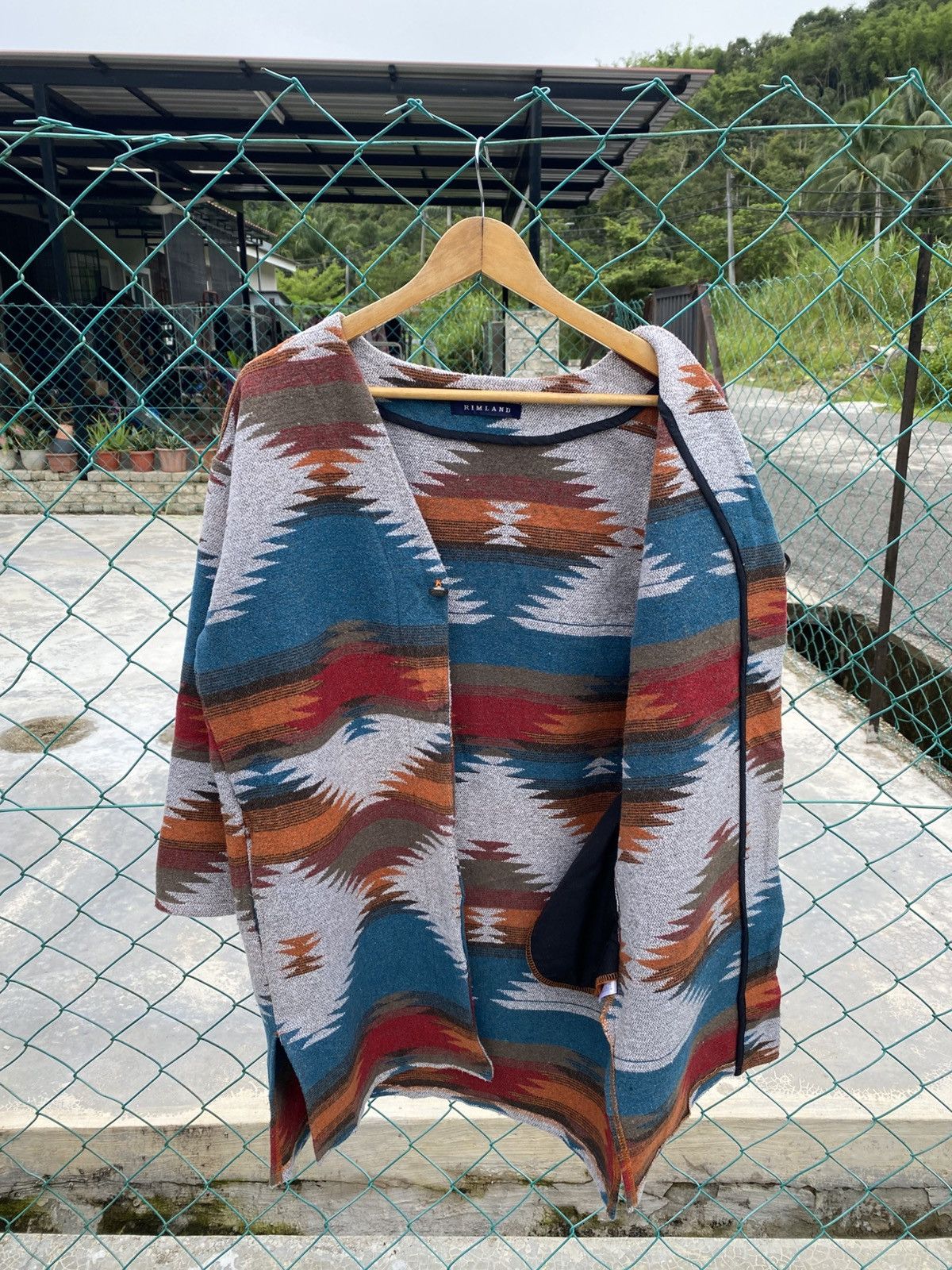 Japanese Brand Rimland navajo cardigan Size M / US 6-8 / IT 42-44 - 5 Thumbnail