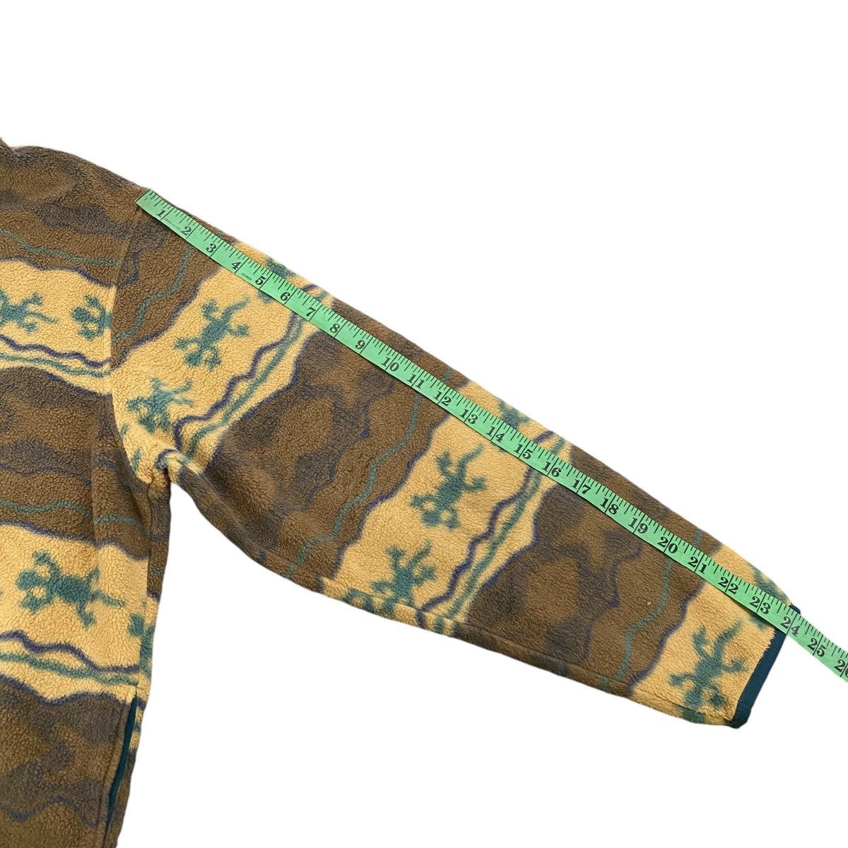 L.L. Bean × Patagonia Vintage L.L. Bean Gecko Printed Stretchable Fleece Size US L / EU 52-54 / 3 - 11 Thumbnail