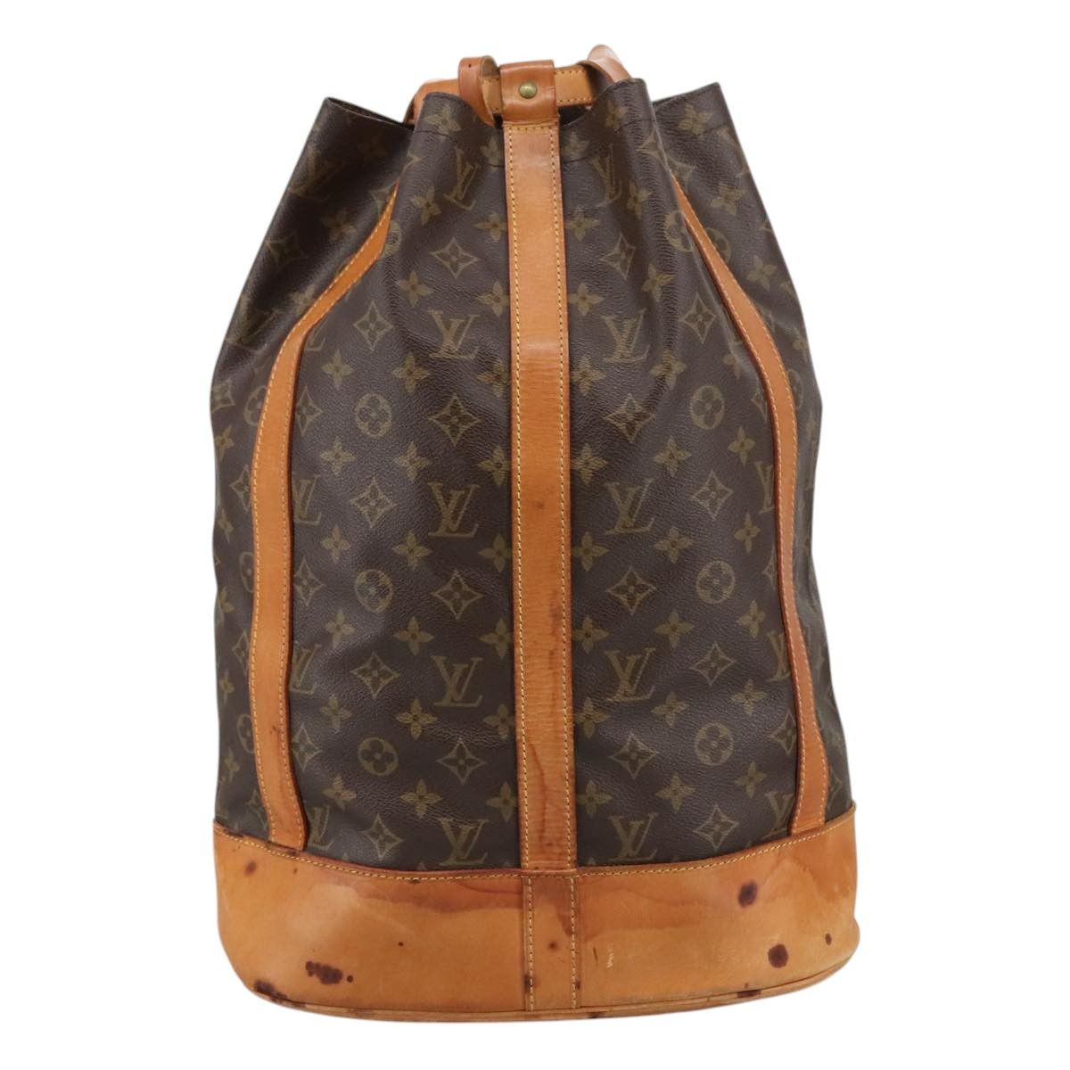 Louis Vuitton Randonnée Brown Canvas Shoulder Bag (Pre-Owned) Size ONE SIZE - 1 Thumbnail