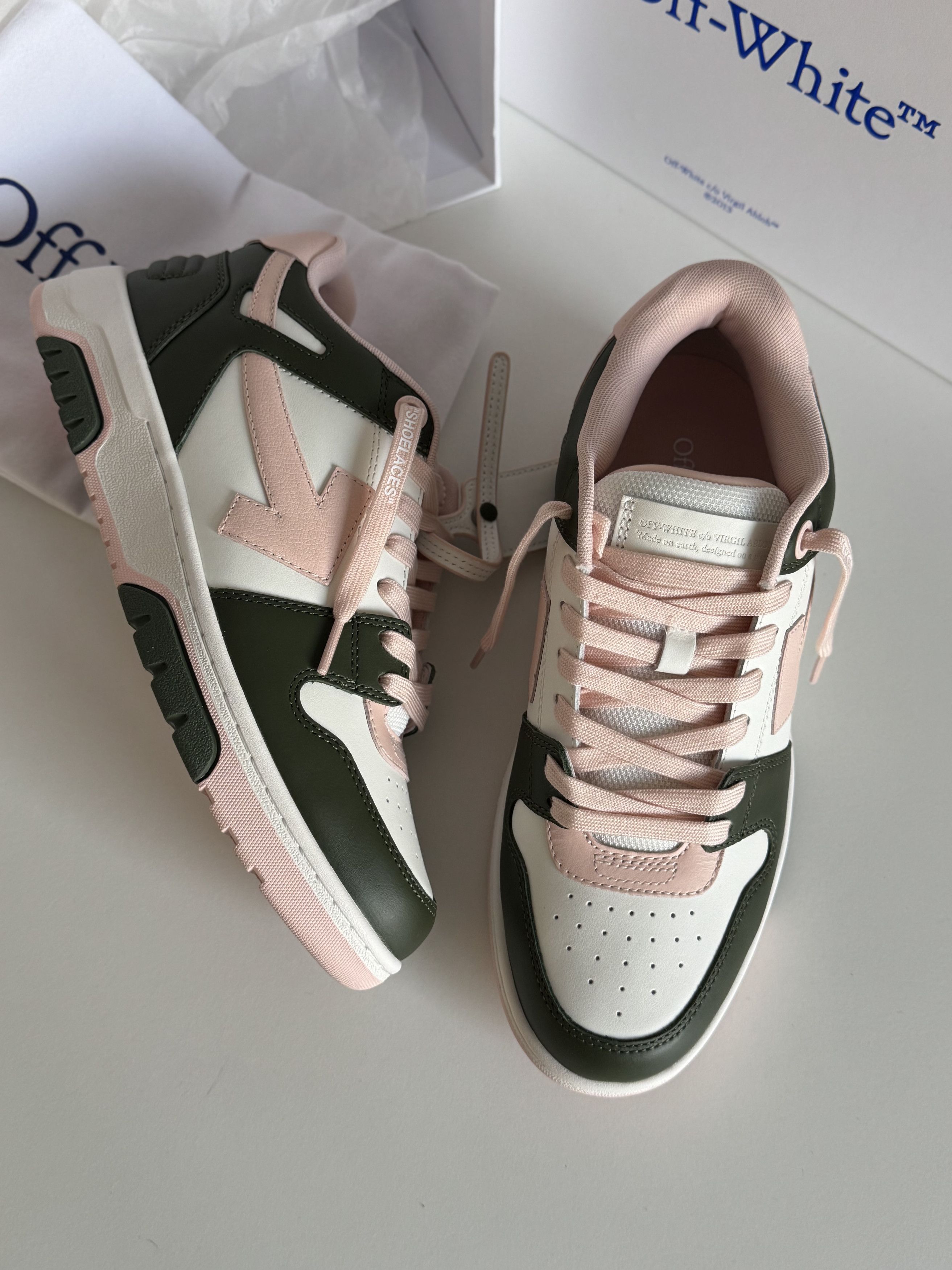Off-White Of White Out Of Office sneakers Size US 8 / EU 41 - 2 Thumbnail