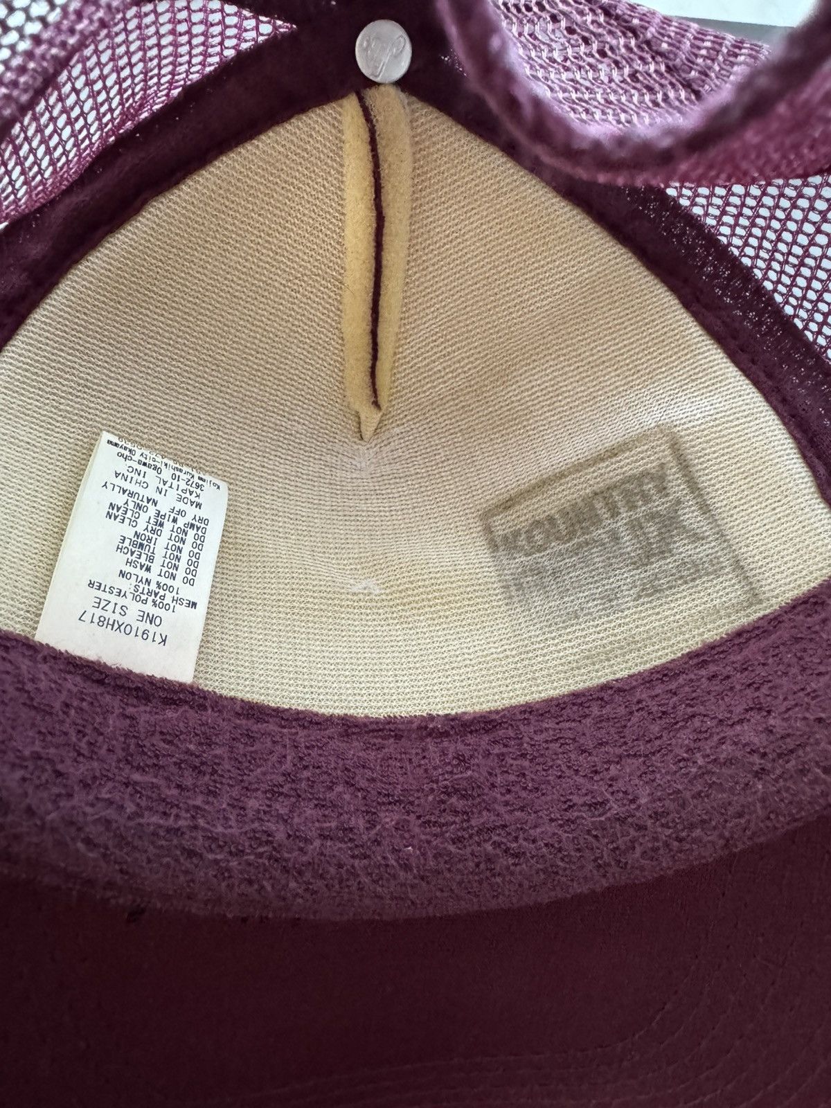Kapital Kountry Kapital Trucker hat Size ONE SIZE - 2 Thumbnail