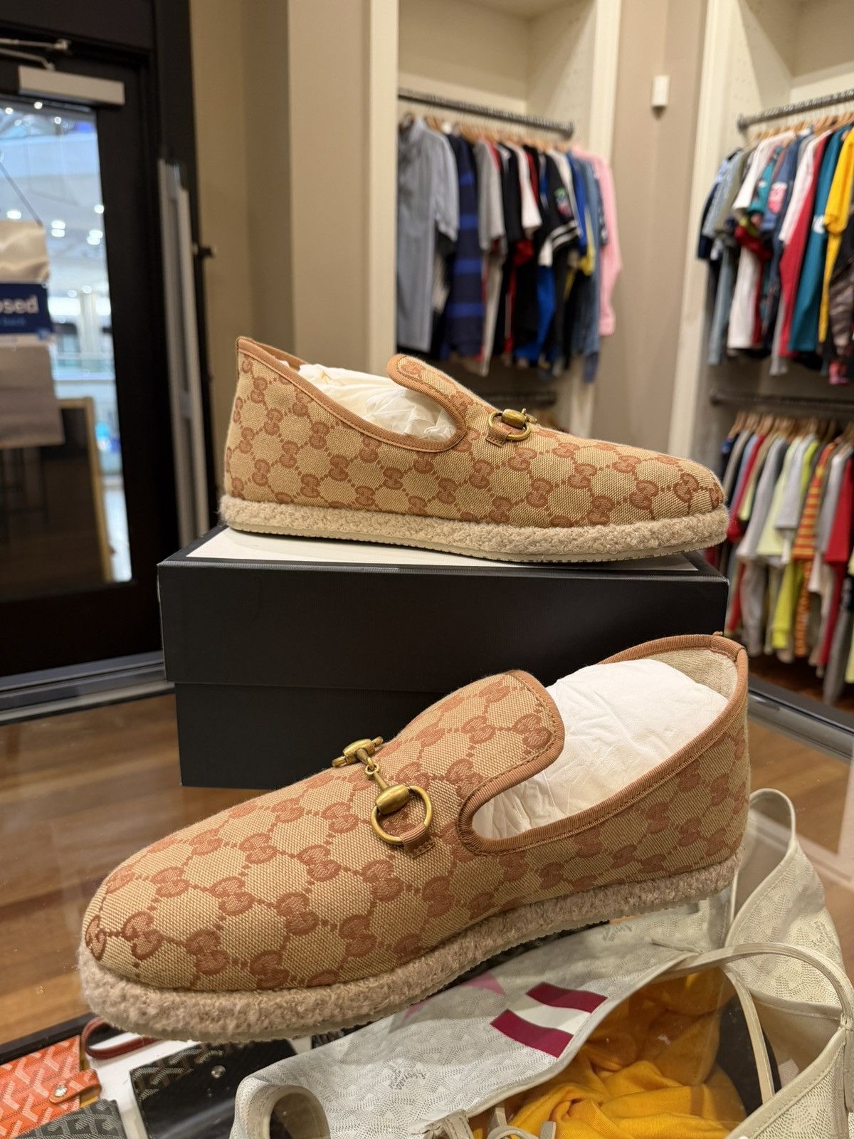 Gucci Gucci Fria GG Canvas Horsebit Espadrilles Size US 9 / EU 42 - 2 Thumbnail