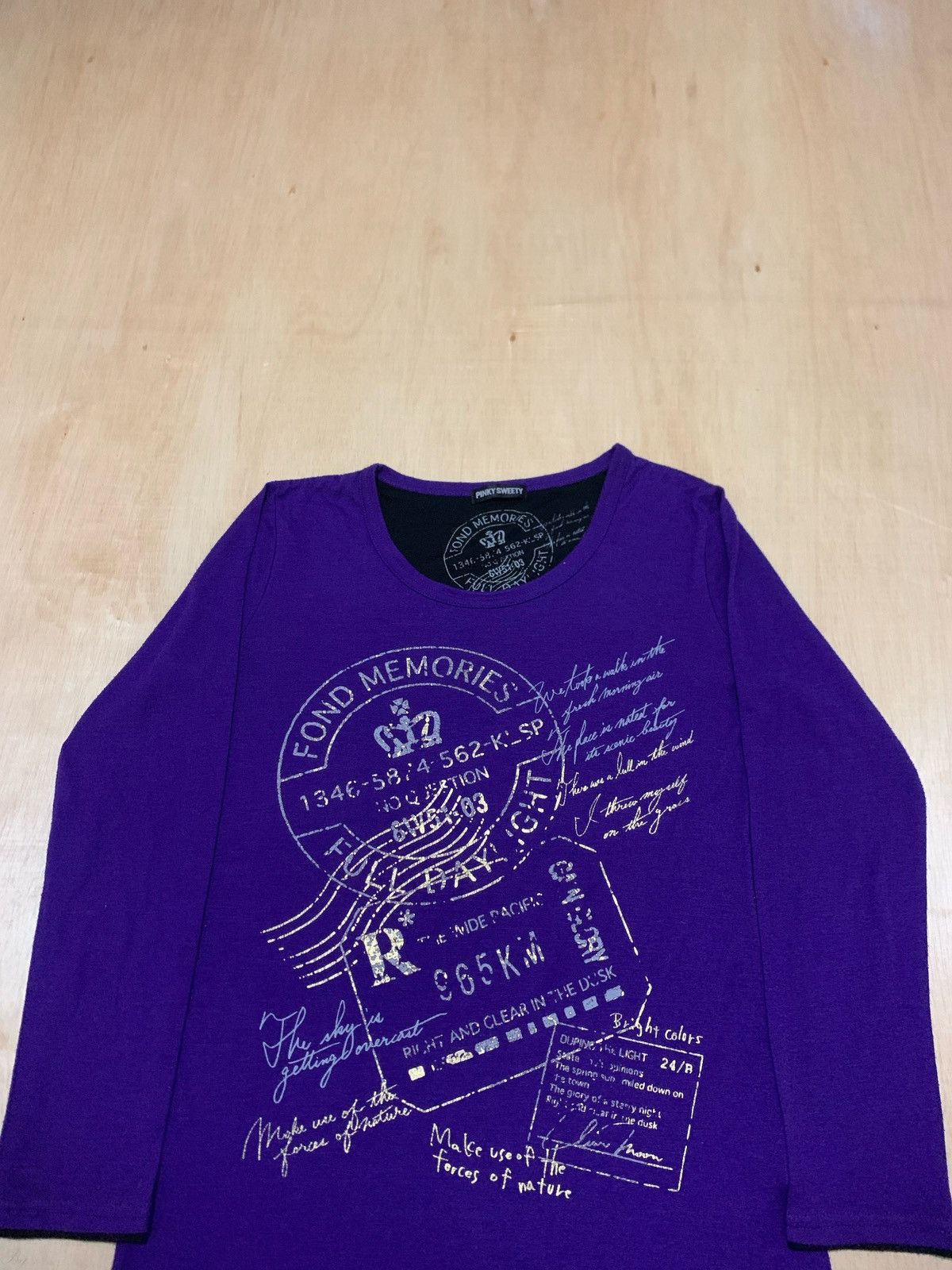 Beauty Beast × If Six Was Nine × Japanese Brand Y2k Pinky Sweety ifsixwasnine punk style Longsleve Size US L / EU 52-54 / 3 - 2 Thumbnail