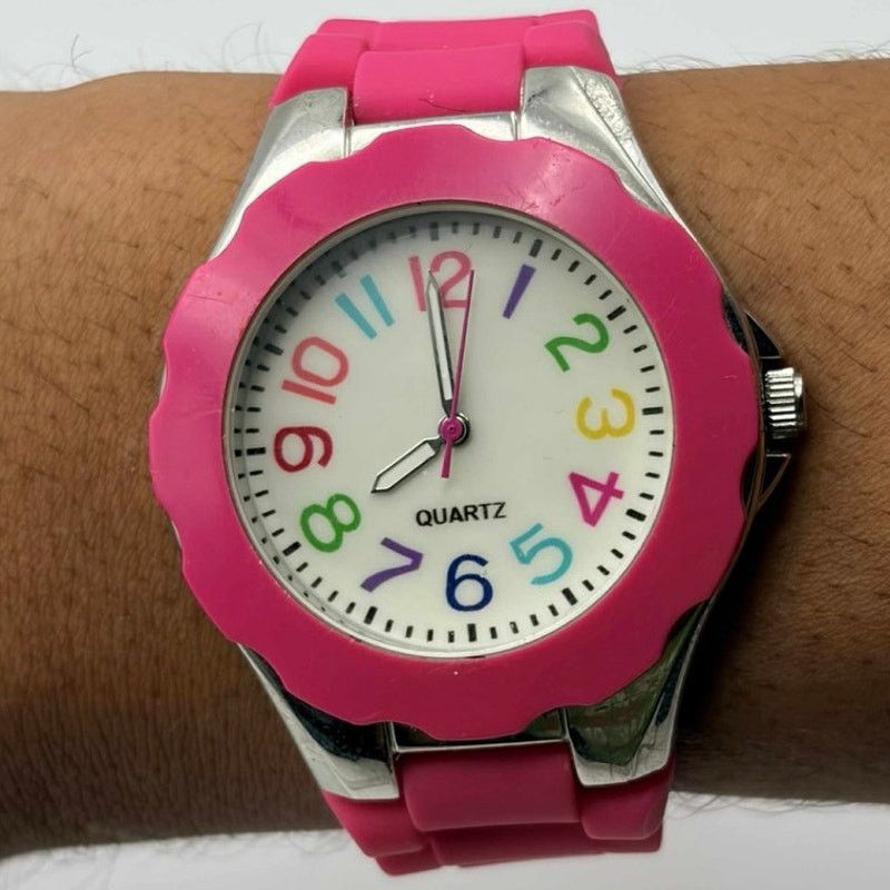 Other Pink & Silver Men’s Watch Size ONE SIZE - 2 Thumbnail