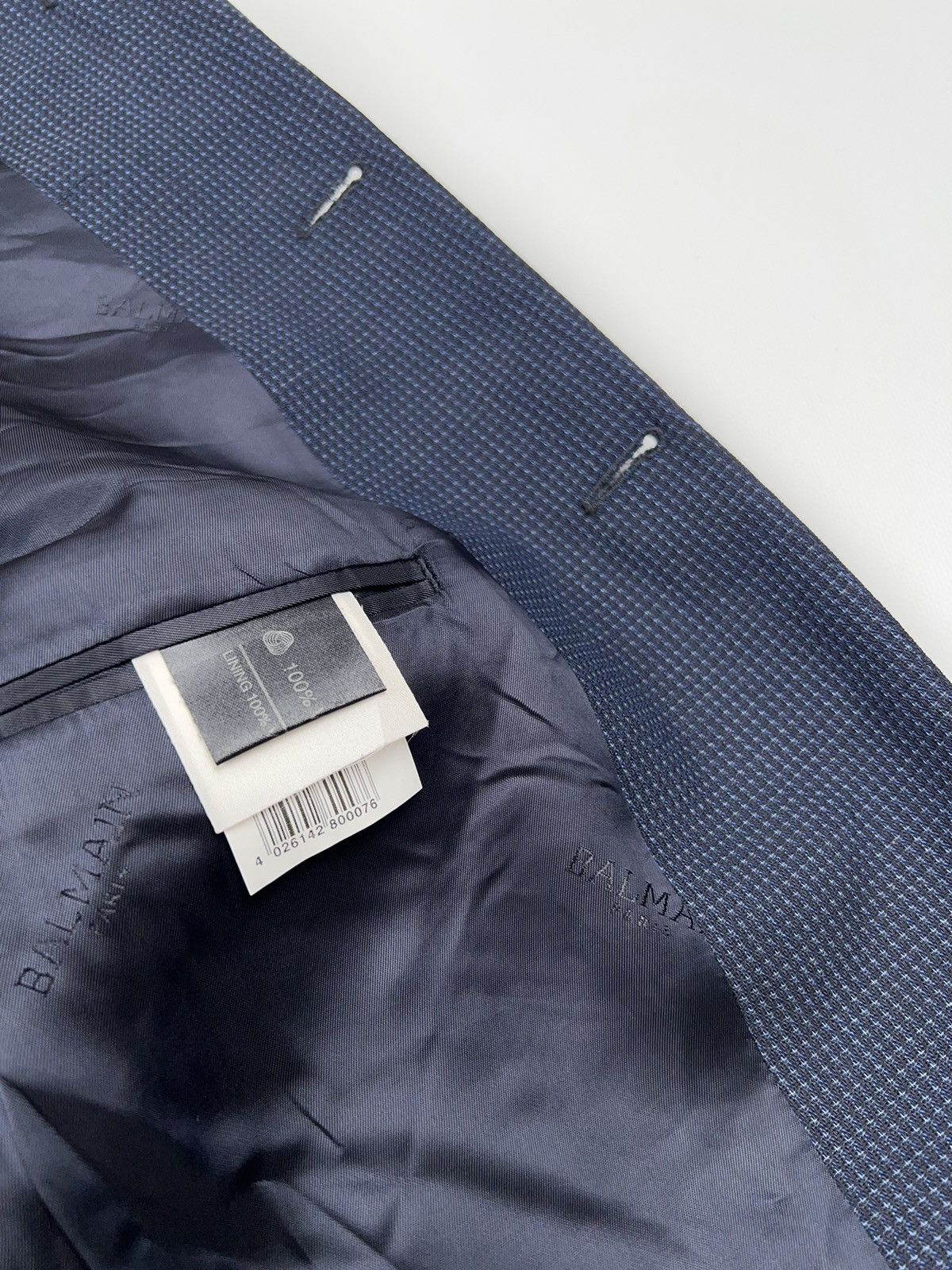 Balmain Balmain Paris Blazer Structure Jacket Size 42R - 11 Thumbnail