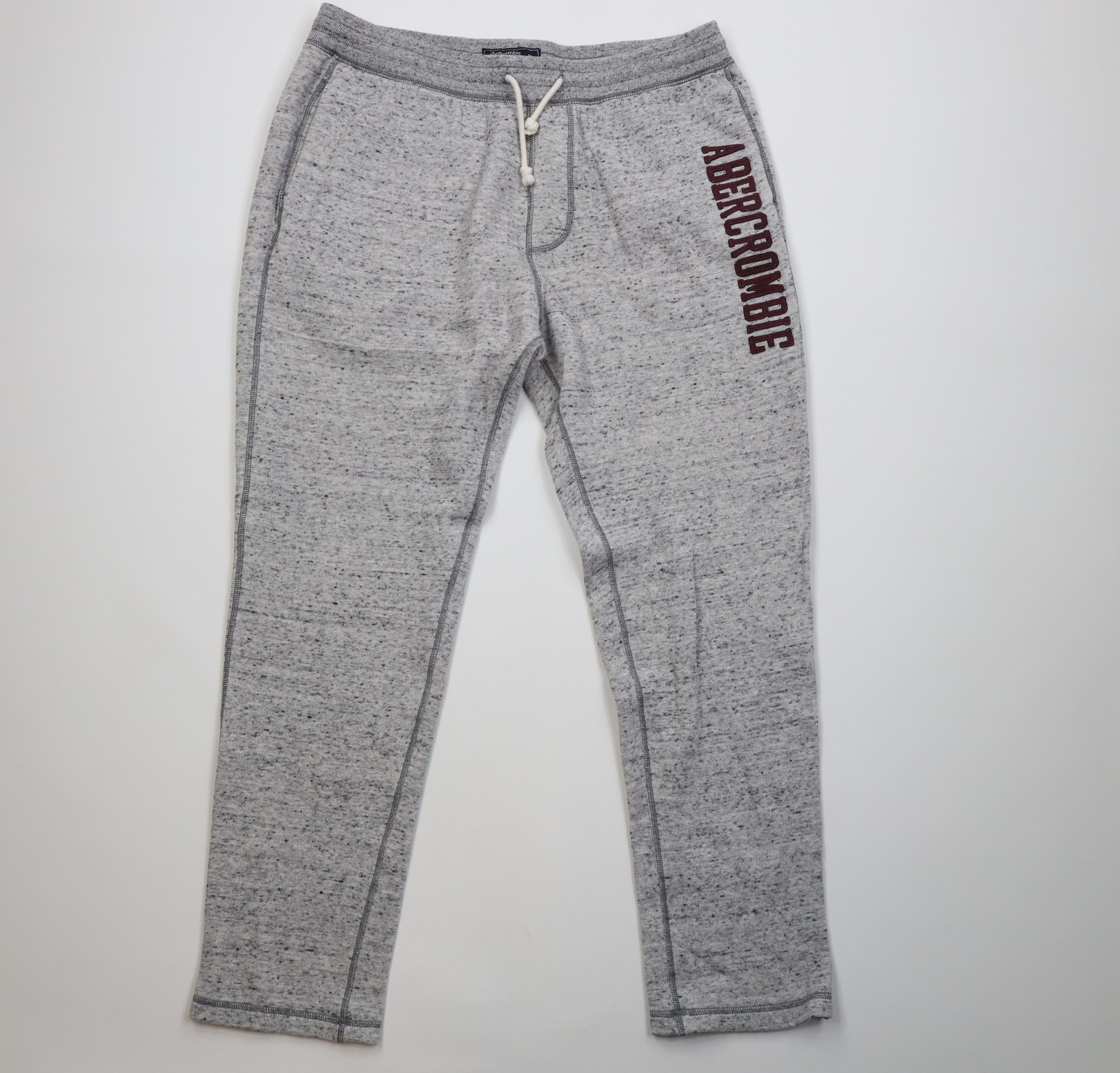Abercrombie & Fitch Vintage Y2K Abercrombie & Fitch Spell Sweatpants Pants Gray Size US 38 / EU 54 - 1 Thumbnail