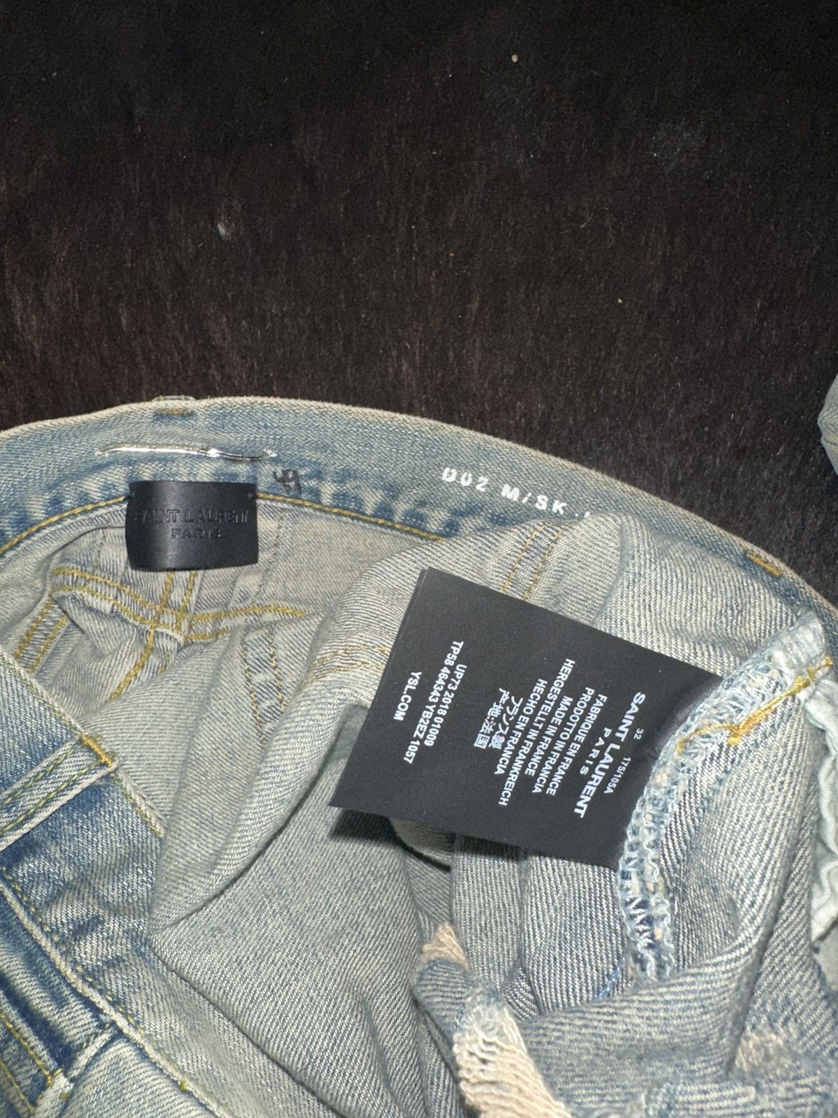 Saint Laurent Paris Saint Laurent Hedi Slimane jeans (super skinny) Size US 32 / EU 48 - 7 Thumbnail