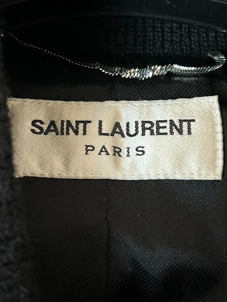 Saint Laurent Paris Saint Laurent Paris 14fw split leather baseball jacket-2506 Size US M / EU 48-50 / 2 - 5 Thumbnail