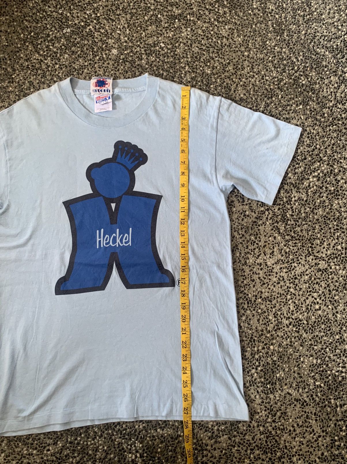 Vintage Vintage 90s Heckel Streetwear / Skate Surf T shirt Size US M / EU 48-50 / 2 - 10 Thumbnail