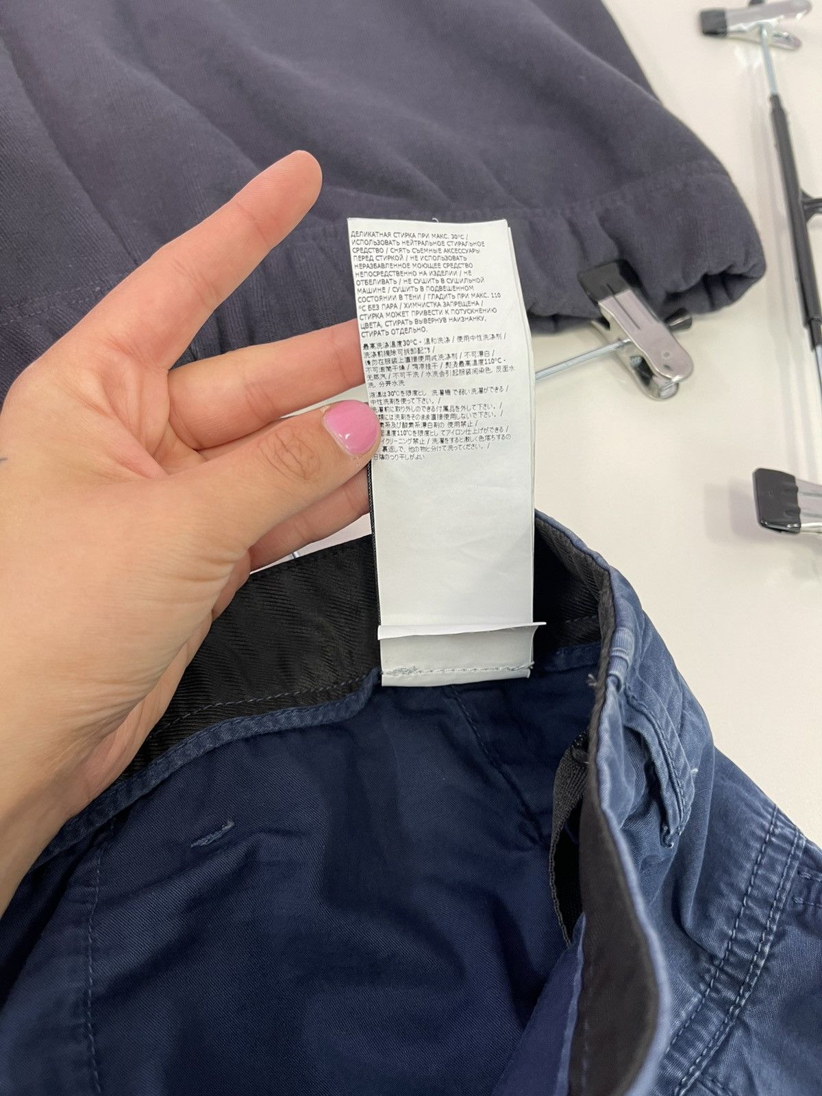 Stone Island Stone Island Multi Pocket Cargo Pants Navy Size US 38 / EU 54 - 8 Thumbnail
