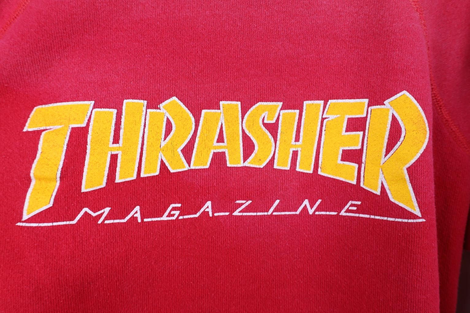 Vintage Vintage 80s Original Thrasher Magazine Skateboard Sweatshirt Size US M / EU 48-50 / 2 - 4 Thumbnail