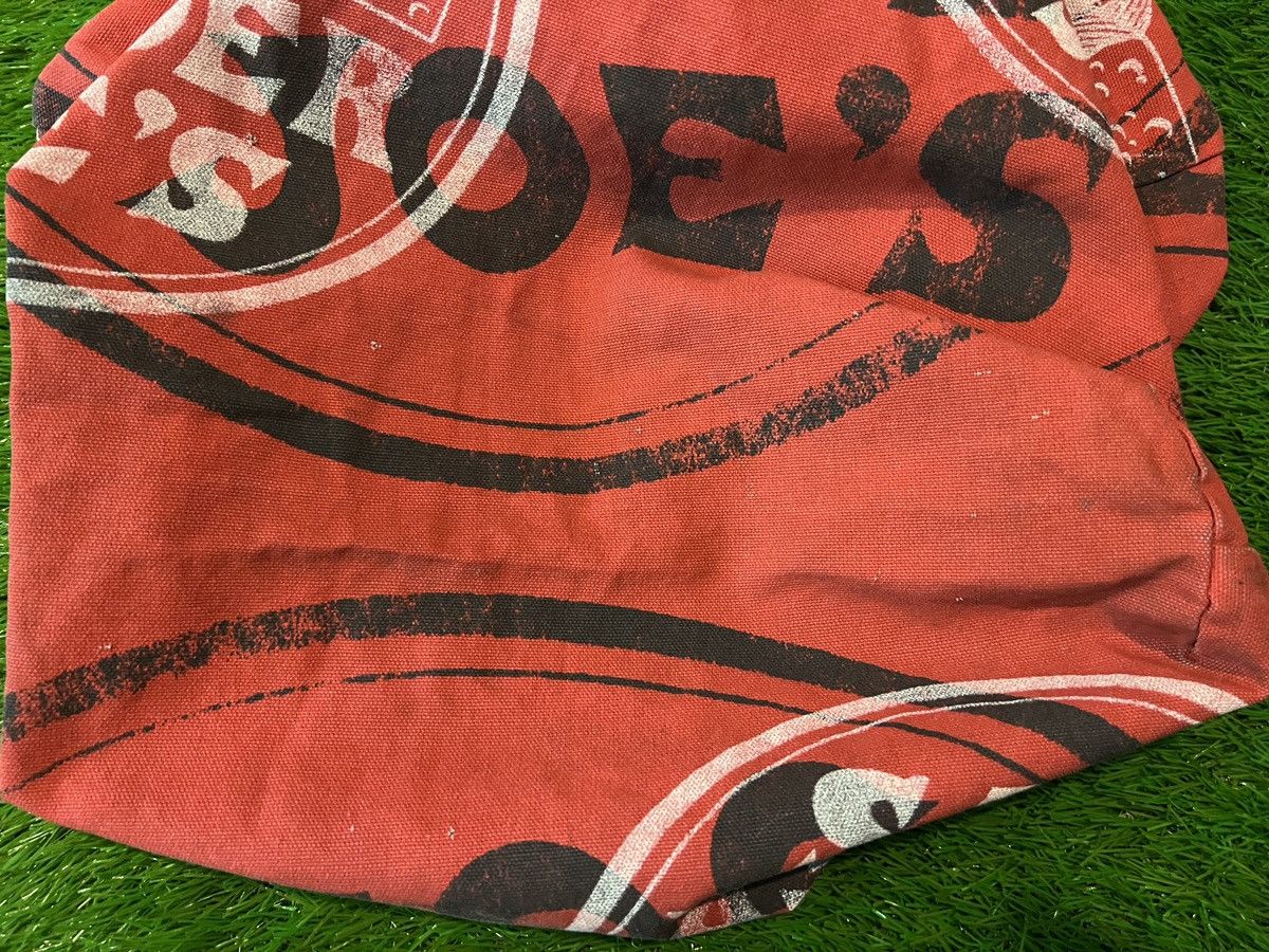 Vintage Rare Vintage Trader Joe’s Made in USA Canvas Tote Bag Red Size ONE SIZE - 7 Thumbnail