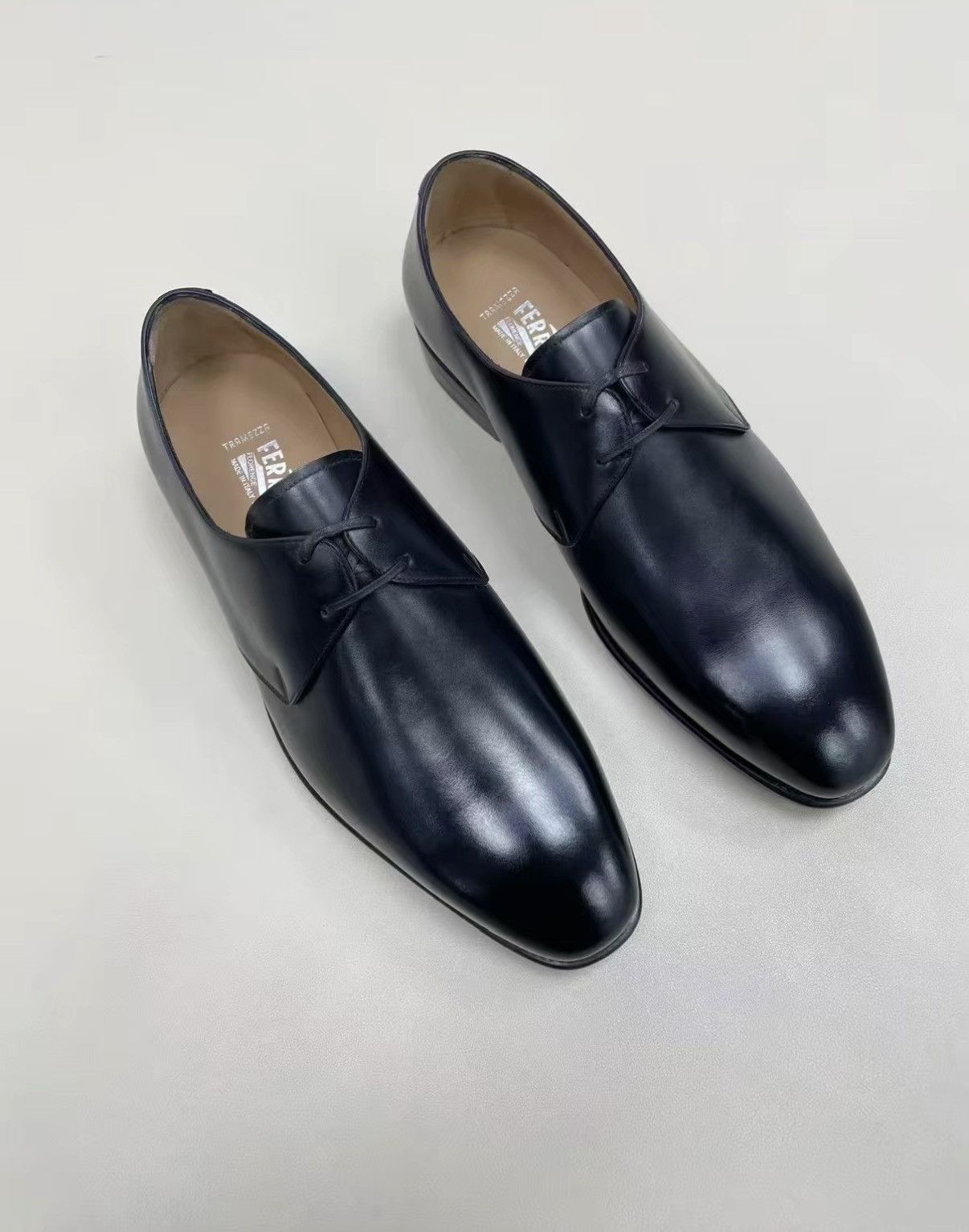 Salvatore Ferragamo Ferragamo Leather Sole Casual Leather Shoes J30 Size US 6.5 / EU 39-40 - 2 Thumbnail