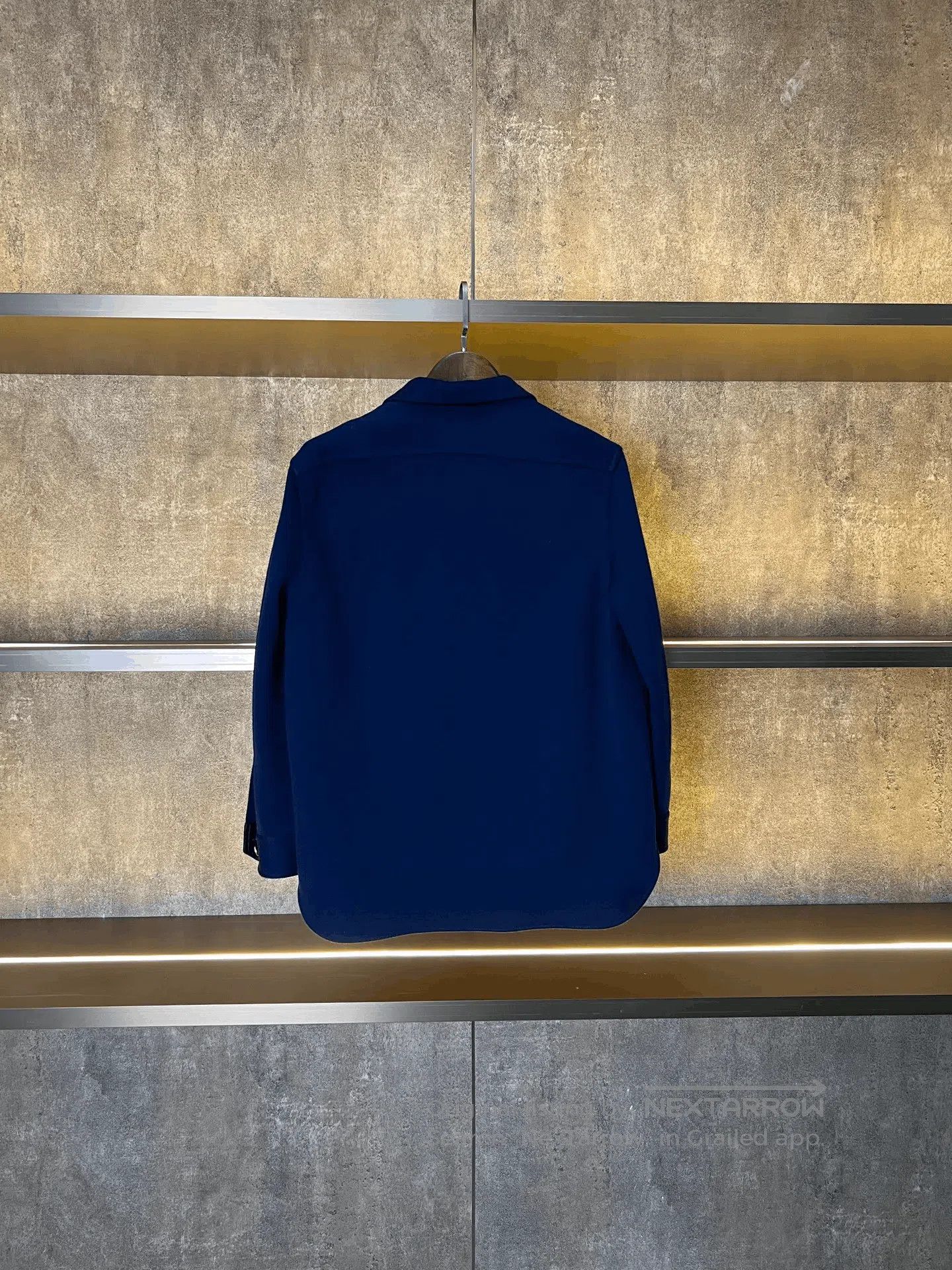 Saint Laurent Paris SLP Gold Thread Logo Shirt. Size US XXS / EU 40 - 2 Thumbnail