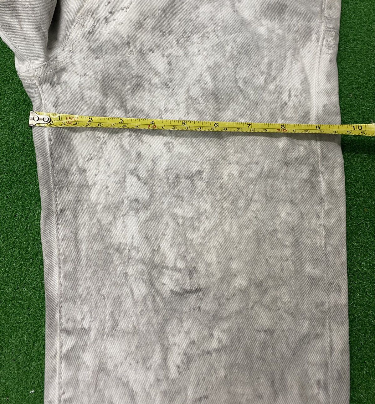 Dior RARE SS06 Dior Homme Dirty Snow Marble Denim Size US 28 / EU 44 - 21 Thumbnail