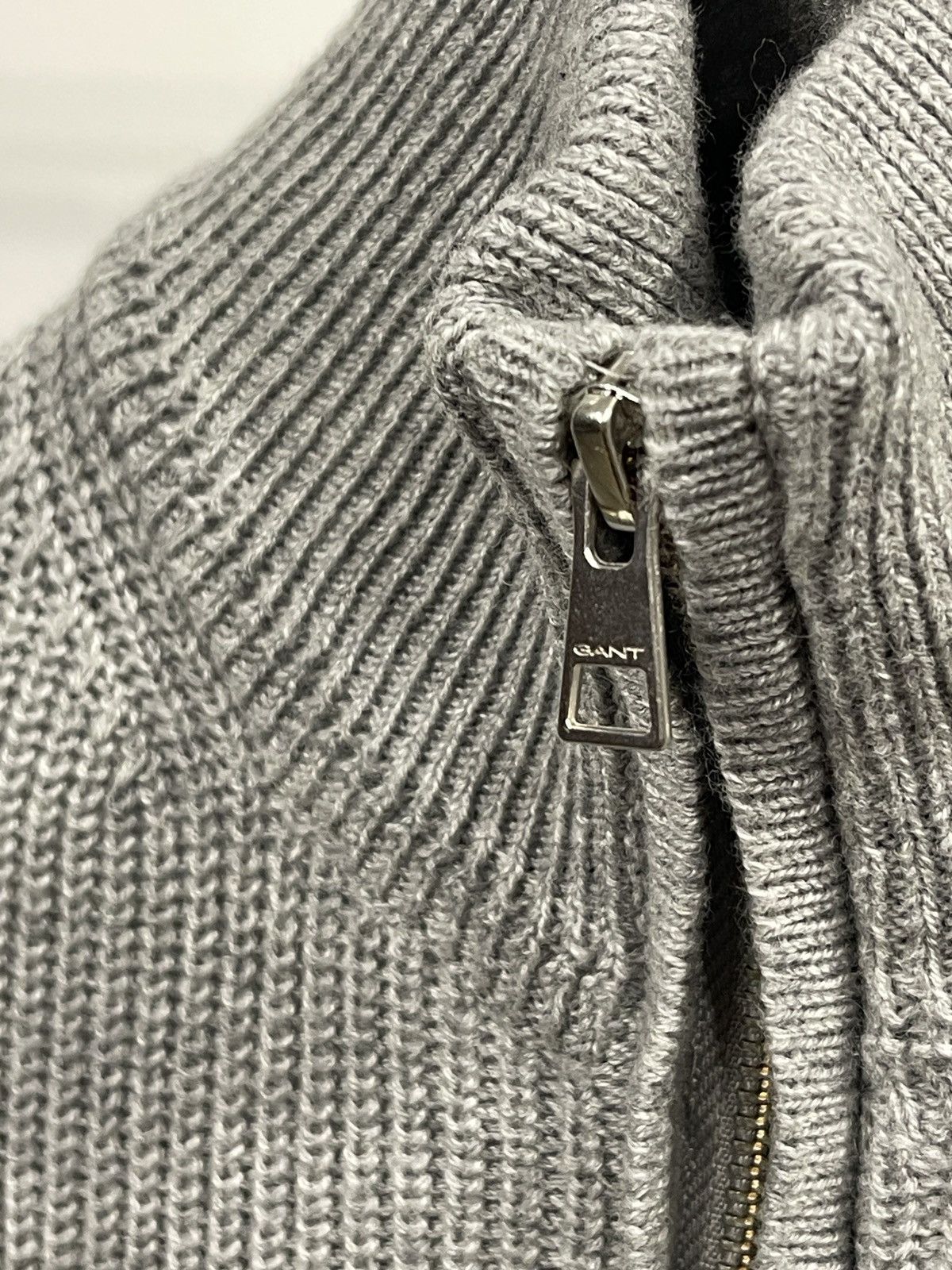 Gant × Vintage VINTAGE GANT CLASSIC ZIP SWEATER knit old money Size US S / EU 44-46 / 1 - 5 Thumbnail