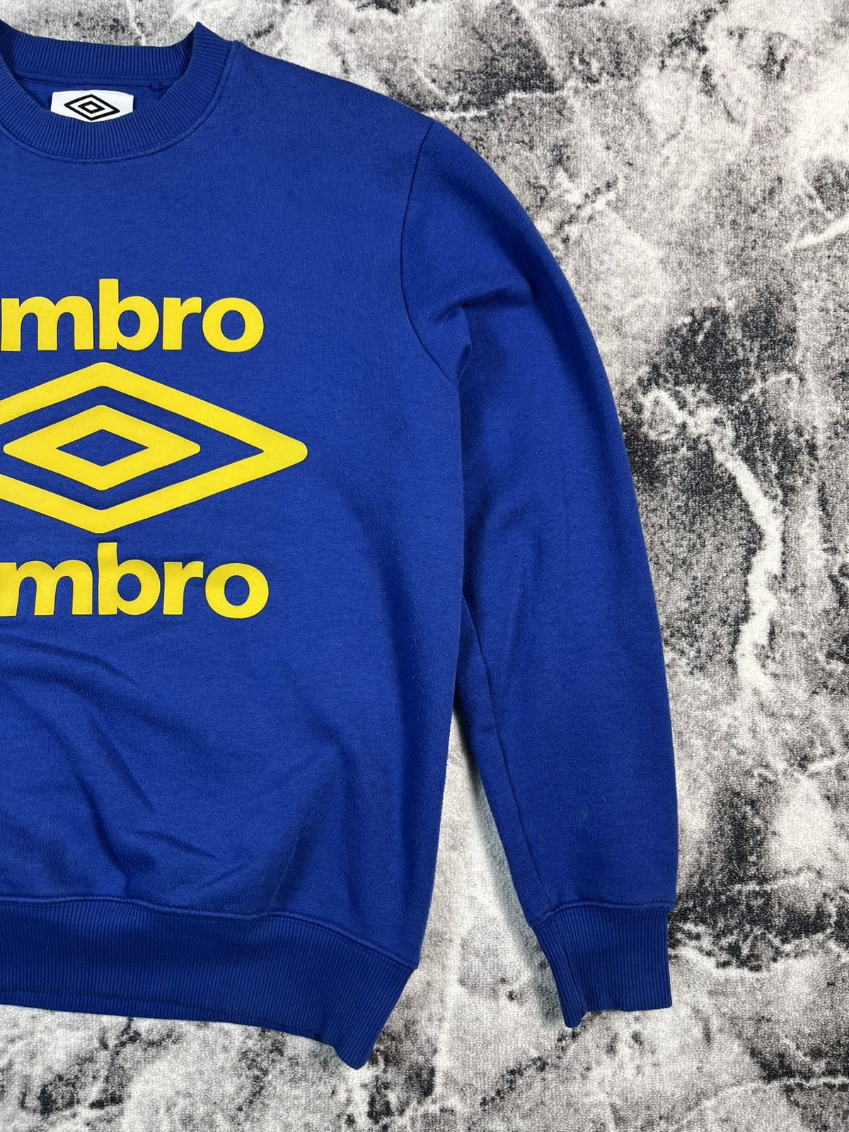 Umbro Umbro Big Logo Blue Crewneck Sweatshirt Size US M / EU 48-50 / 2 - 3 Thumbnail