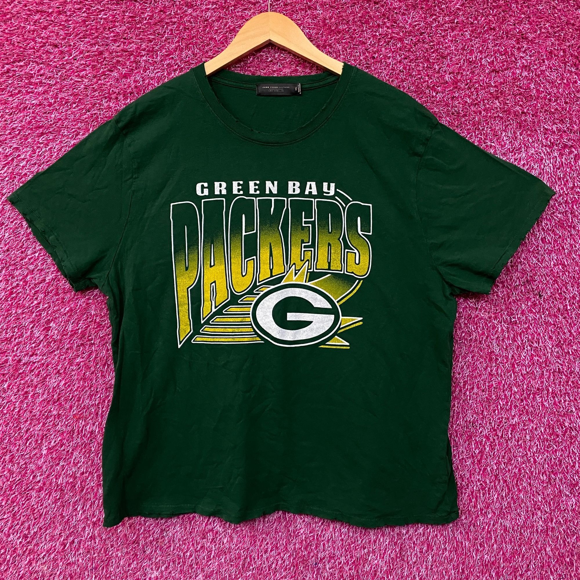 Junk Food Junk Food Clothing NFL Green Bay Packers Chrome Retro Style Size XXL / US 16-18 / IT 52-54 - 1 Thumbnail