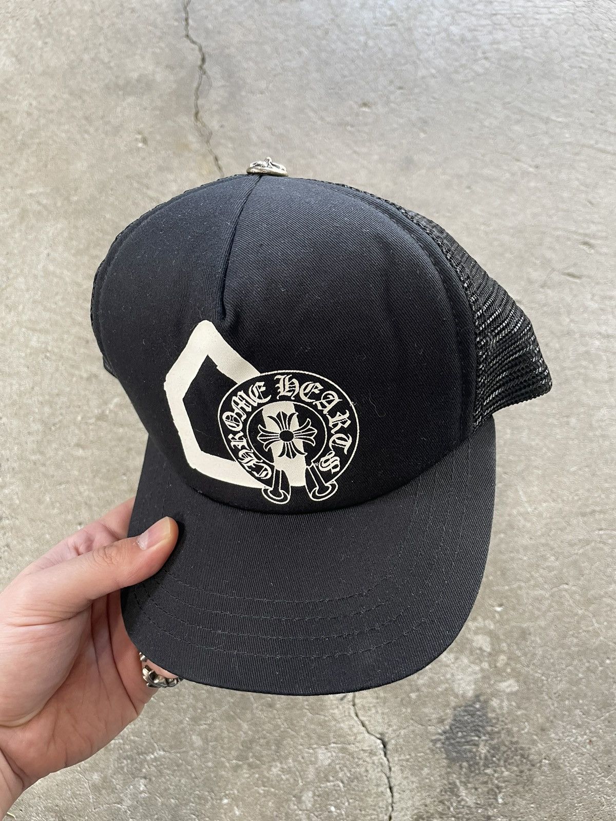 Chrome Hearts Chrome Hearts Dover Street Market Trucker Hat | Grailed