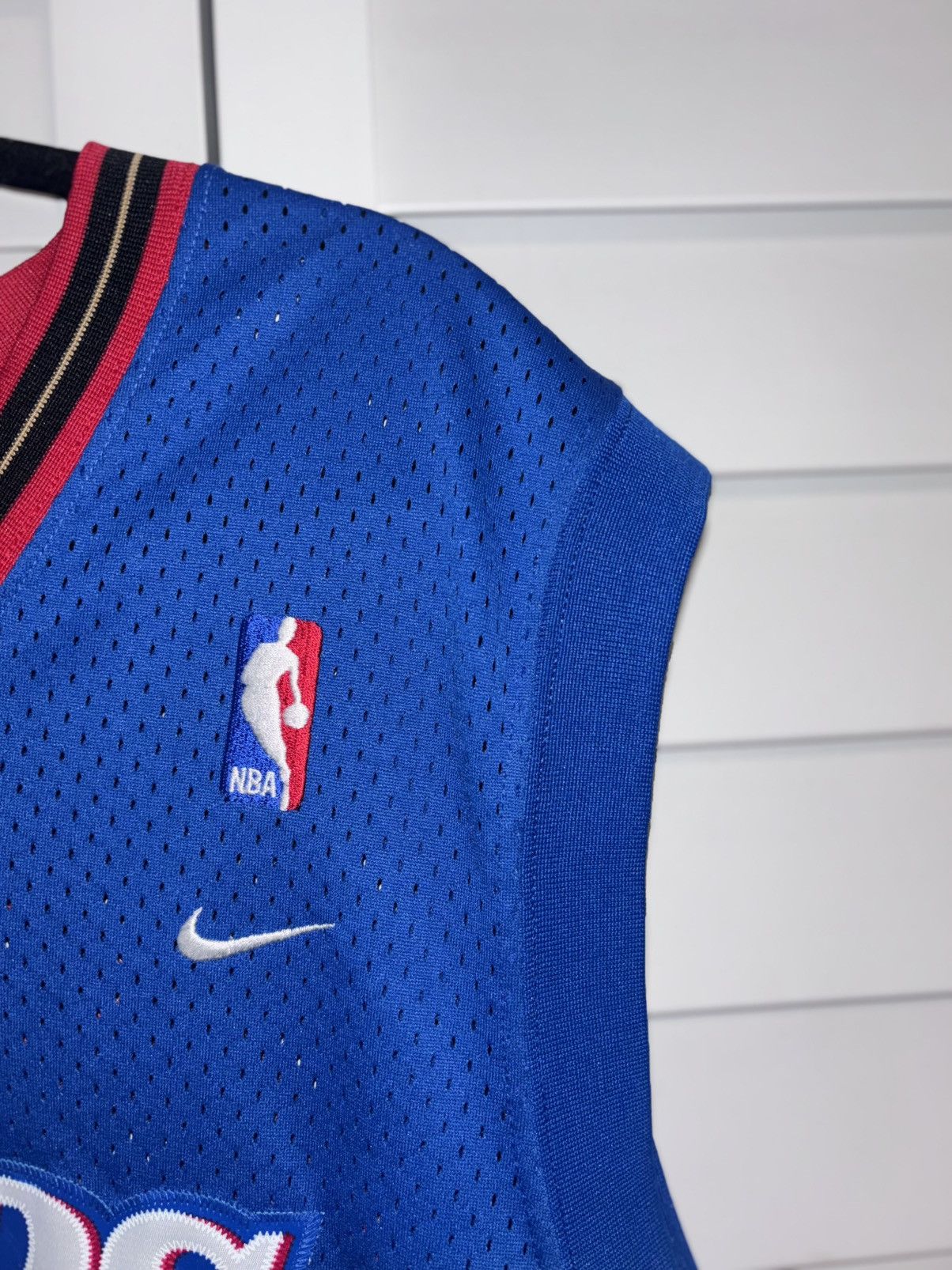 Nike Nike 76ers Allen Iverson #3 Blue Red Jersey XL Vintage Size US XL / EU 56 / 4 - 4 Thumbnail