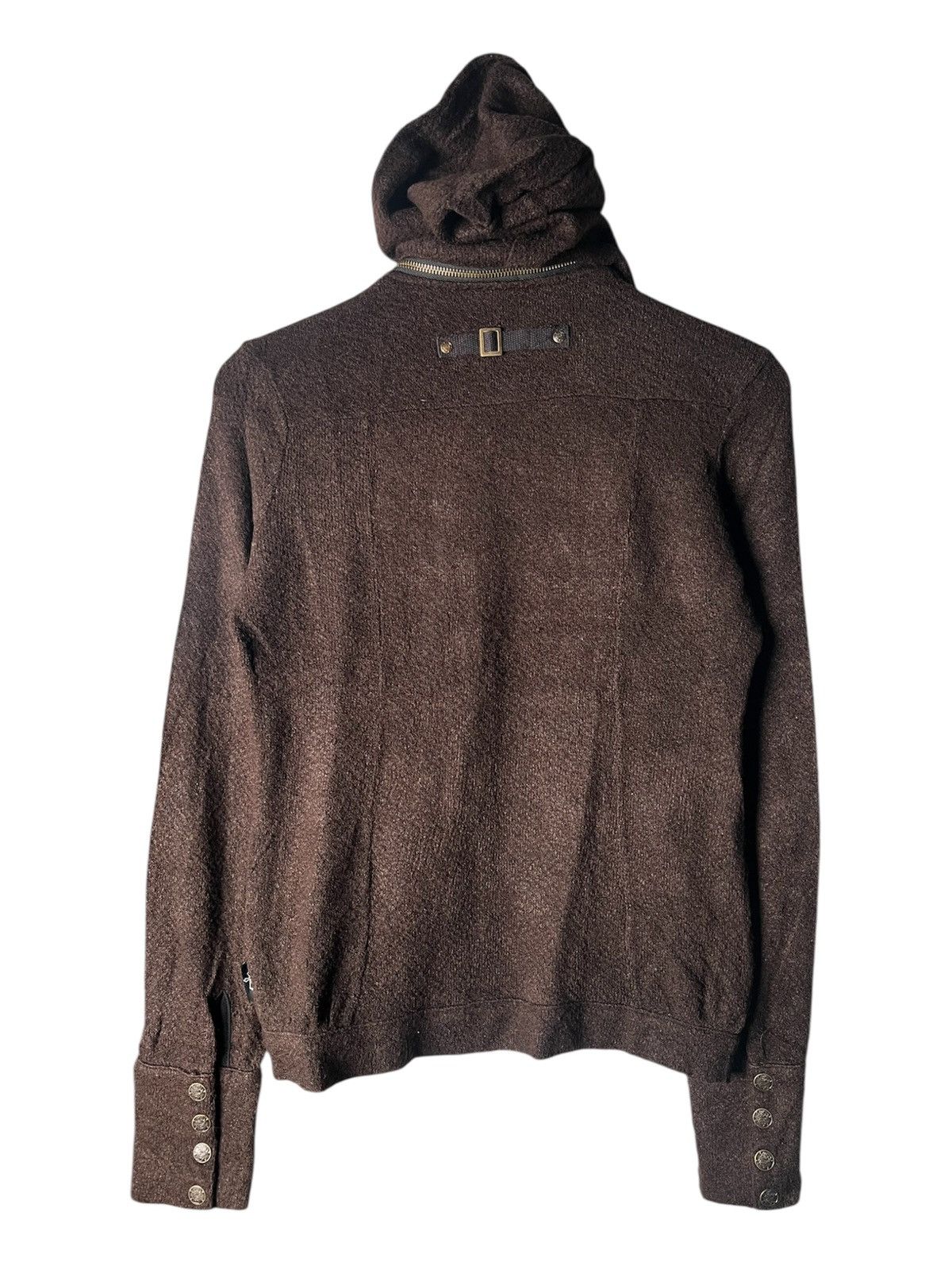 Yasuyuki Ishii 2000’s Ozz Croce Embroidered Dragon Detachable Hoodie Size US S / EU 44-46 / 1 - 2 Thumbnail