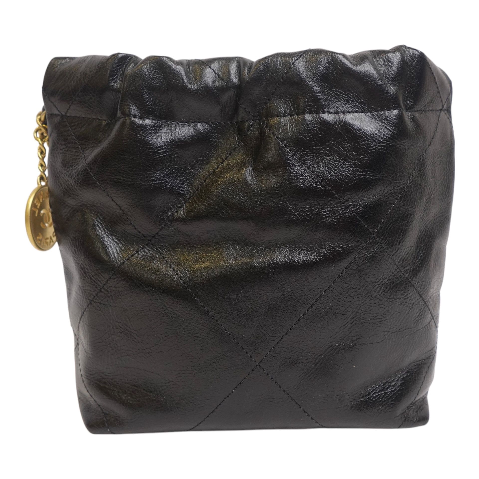 Chanel Chanel Shiny Crumpled Calfskin Quilted Pearl Mini Size ONE SIZE - 2 Thumbnail