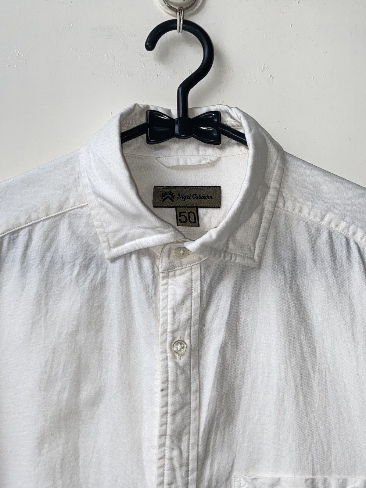 Nigel Cabourn NIGEL COBOURN White Shirt Size US M / EU 48-50 / 2 - 4 Thumbnail