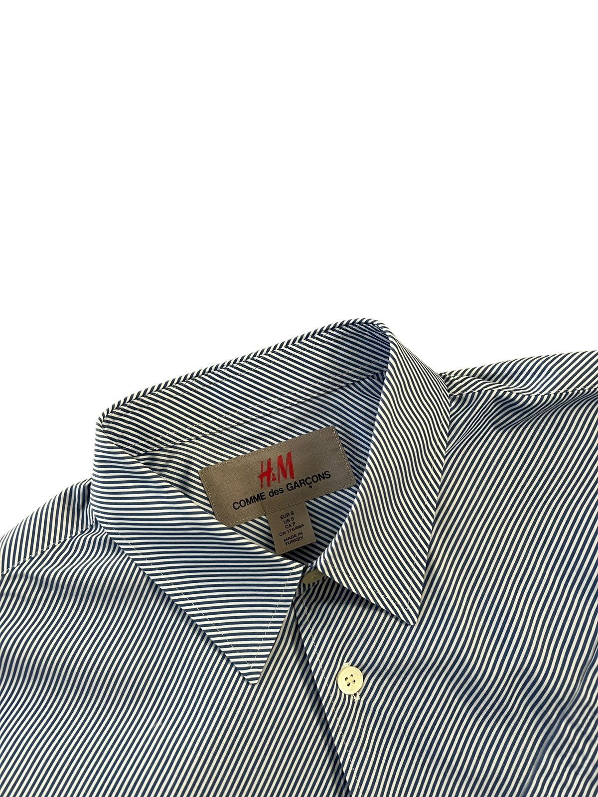Comme des Garcons × H&M H&M x CDG Paneled Diagonal Stripe Shirt Size US S / EU 44-46 / 1 - 4 Thumbnail