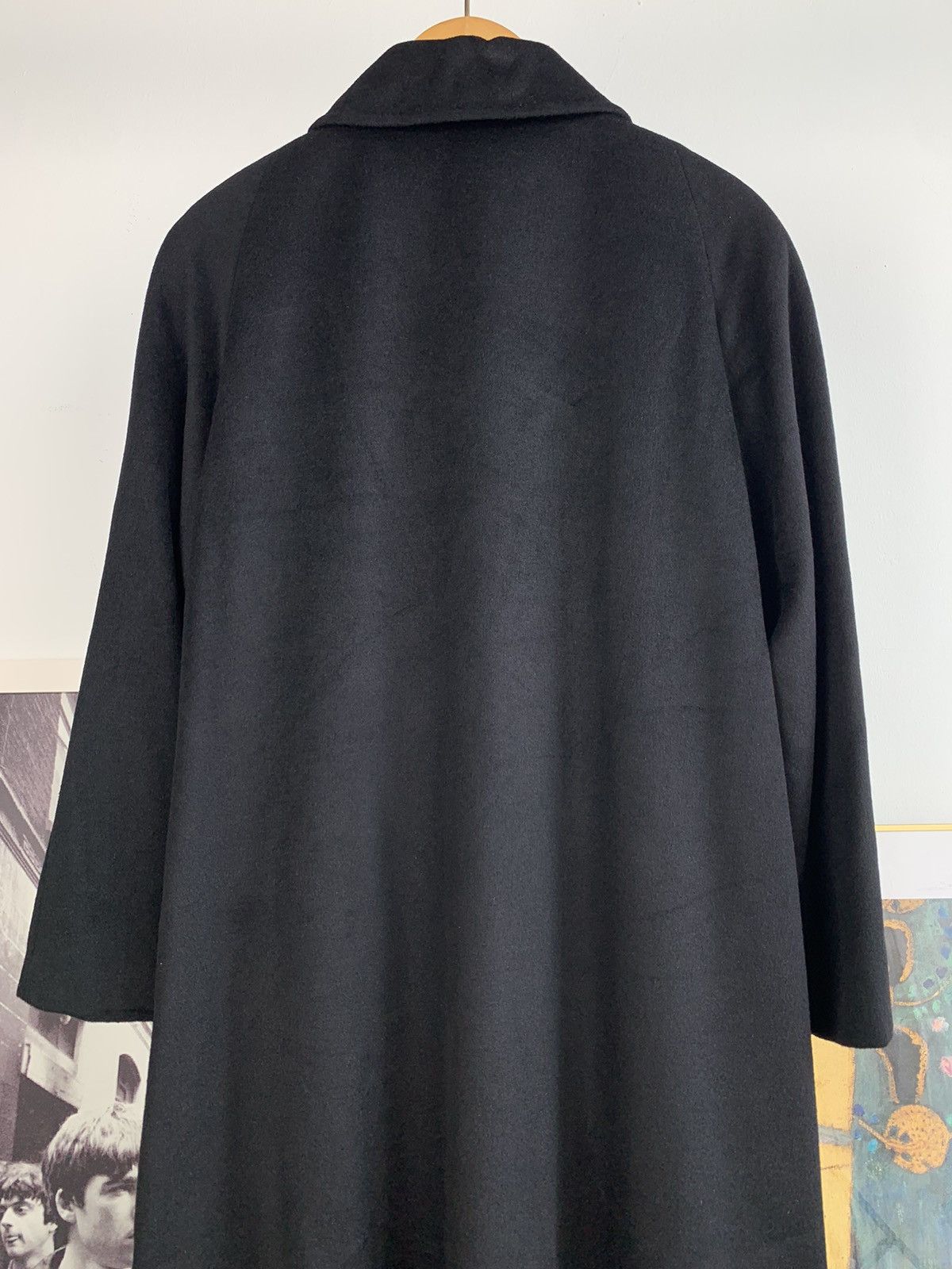 Balmain Balmain Japan Angola Silk Black Longcoat Size US S / EU 44-46 / 1 - 6 Thumbnail