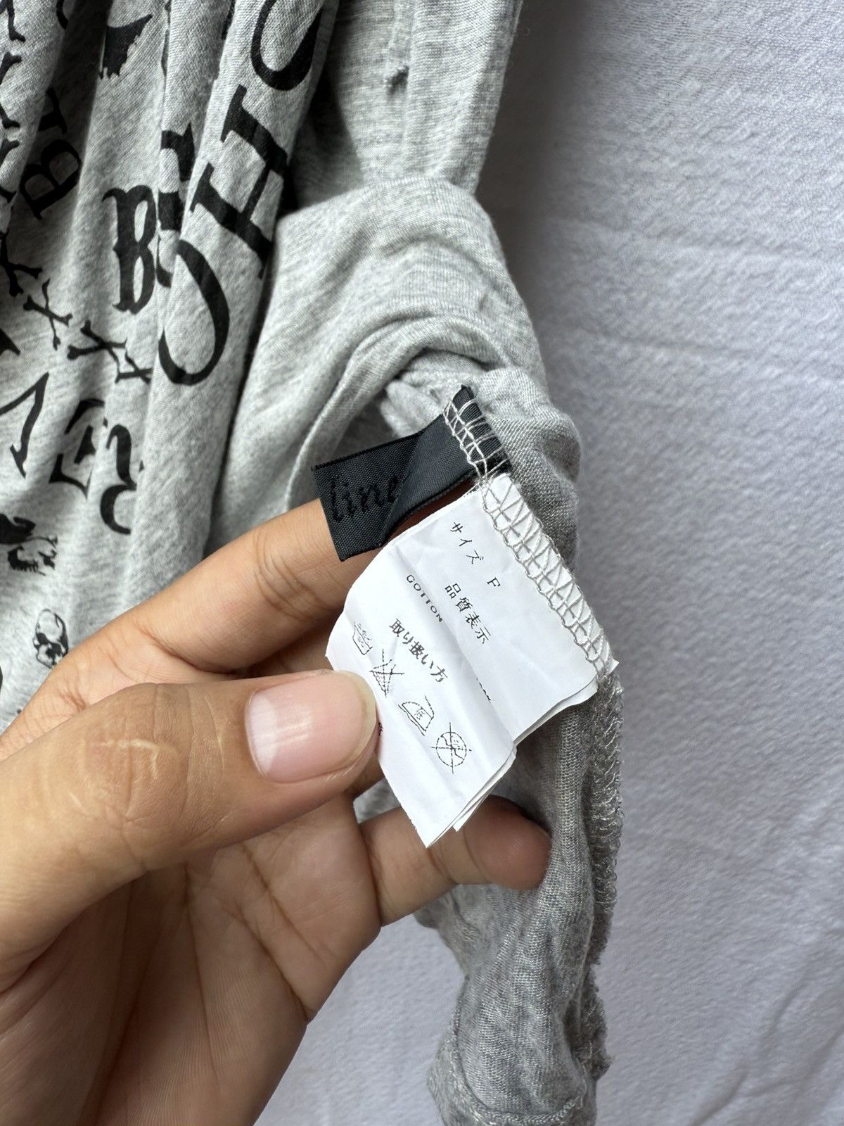 Japanese Brand Vampire Double Layer Tee Size US XS / EU 42 / 0 - 10 Thumbnail