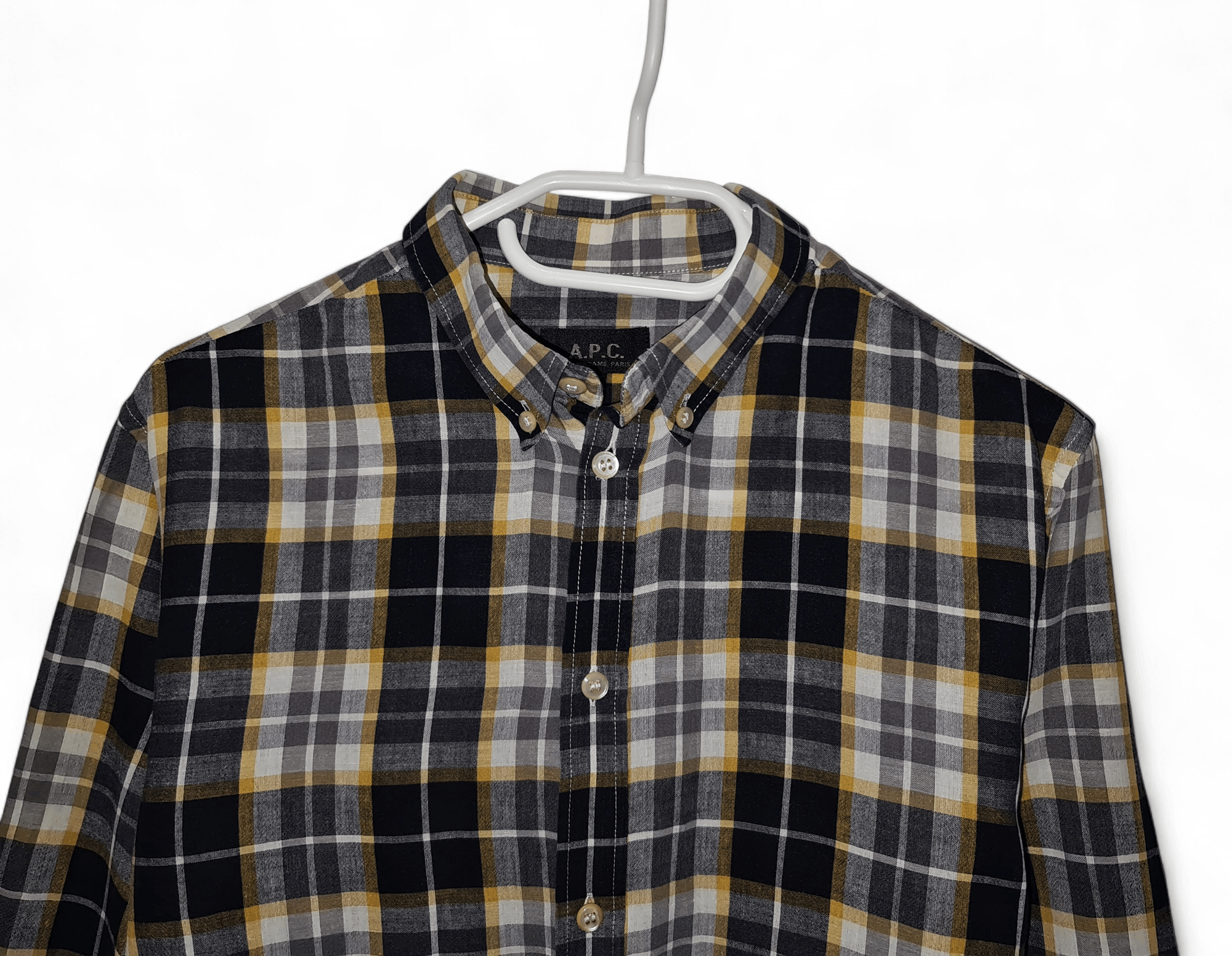 A.P.C. A.P.C. Check Flannel Shirt Size US M / EU 48-50 / 2 - 3 Thumbnail