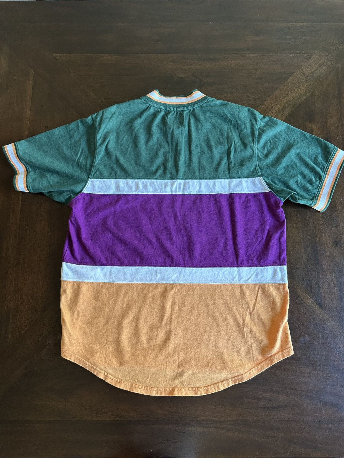 Supreme Supreme Half Zip Baseball Tee Size US M / EU 48-50 / 2 - 3 Thumbnail