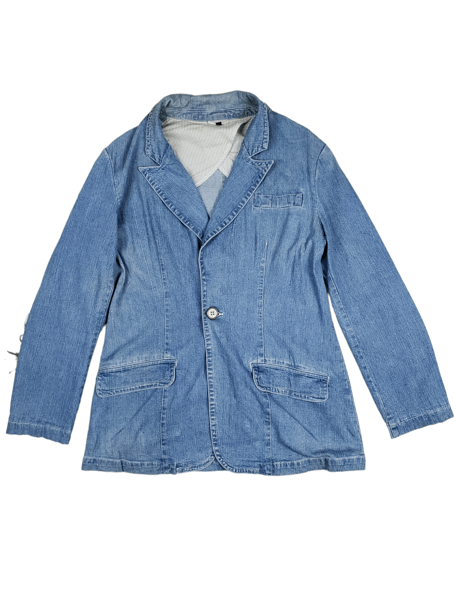 Otto × Vintage Vintage Otton Denim Jacket Size L / US 10 / IT 46 - 1 Thumbnail