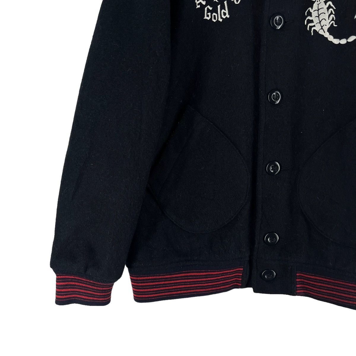 Toyo Enterprises 🔥VINTAGE WOOL BOMBER JACKET ACAPULCO GOLD USA Size US L / EU 52-54 / 3 - 3 Thumbnail